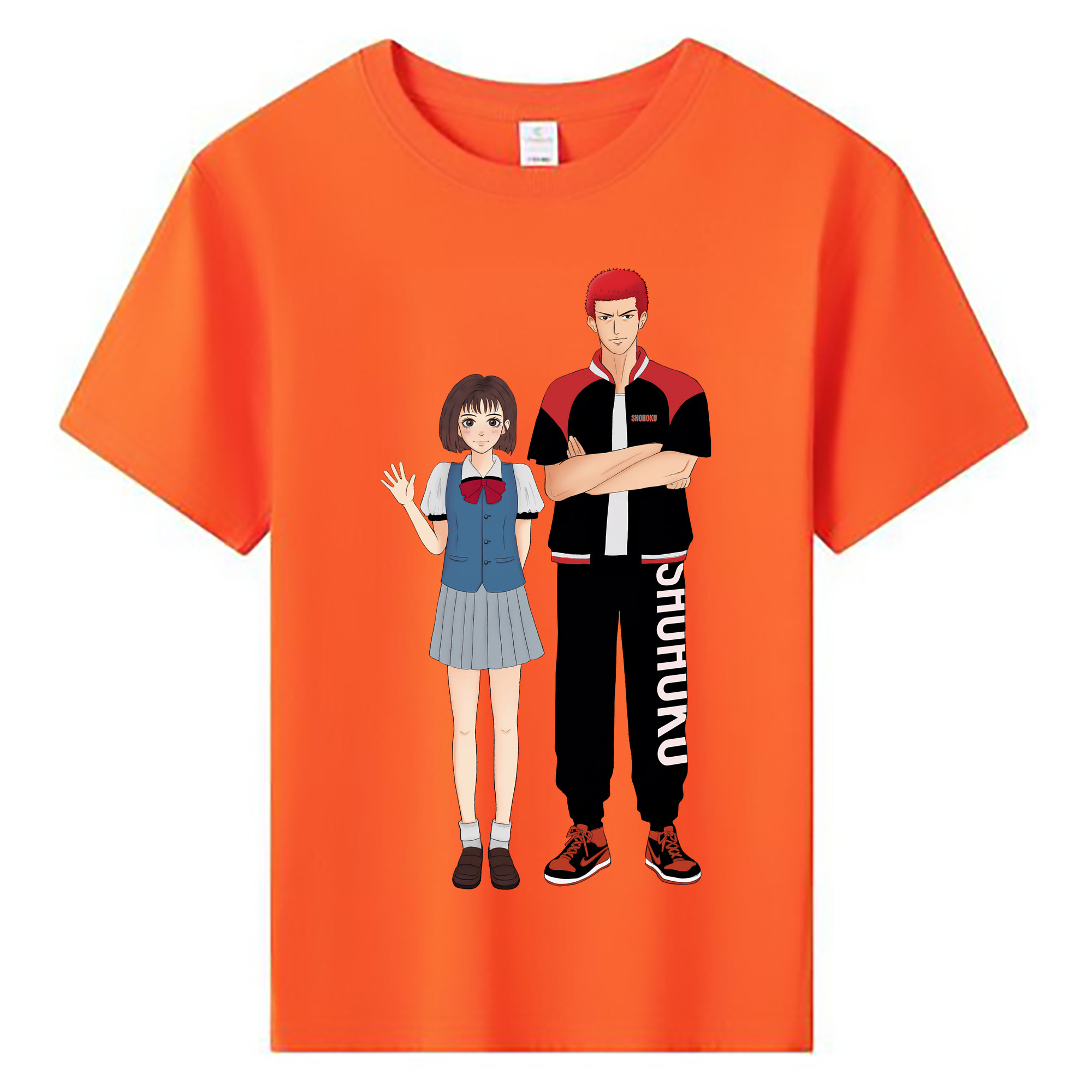 （画像用） SLAM DUNK／スラムダンク 綿100％キッズTシャツ（フロントプリント）