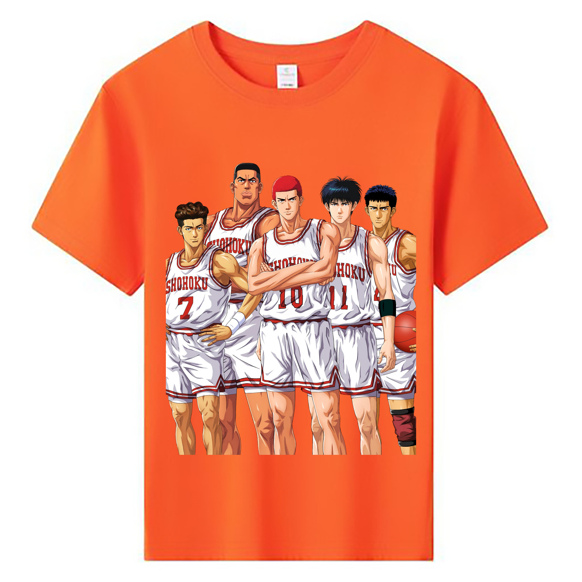 （画像用） SLAM DUNK／スラムダンク 綿100％キッズTシャツ（フロントプリント）