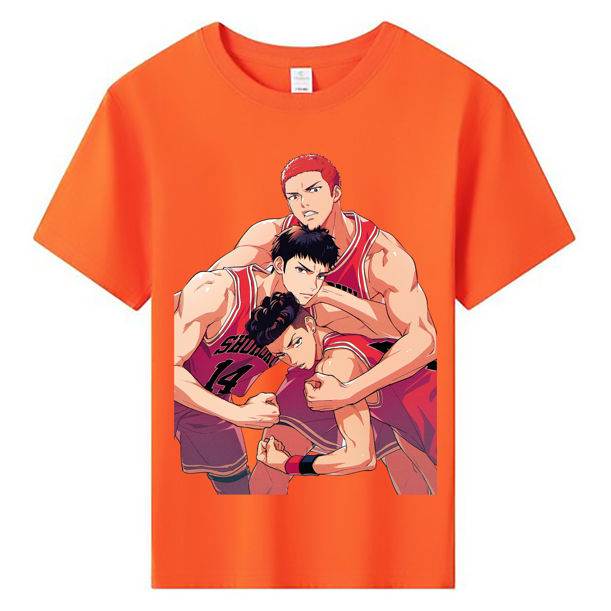 （画像用） SLAM DUNK／スラムダンク 綿100％キッズTシャツ（フロントプリント）