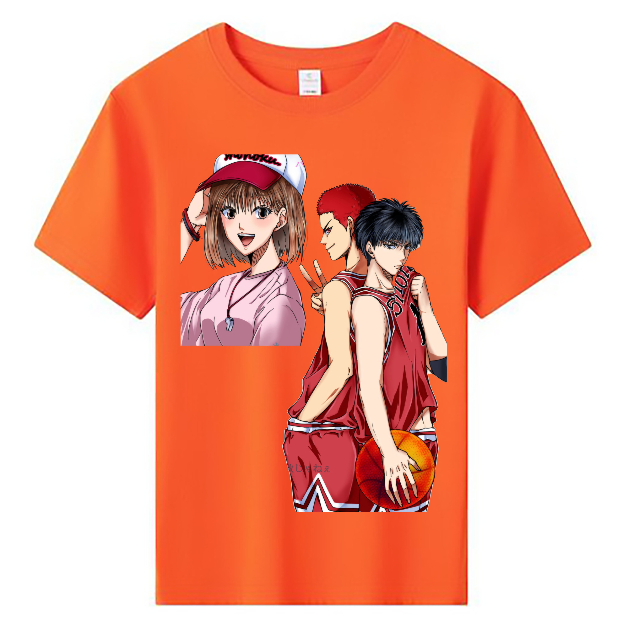 （画像用） SLAM DUNK／スラムダンク 綿100％キッズTシャツ（フロントプリント）