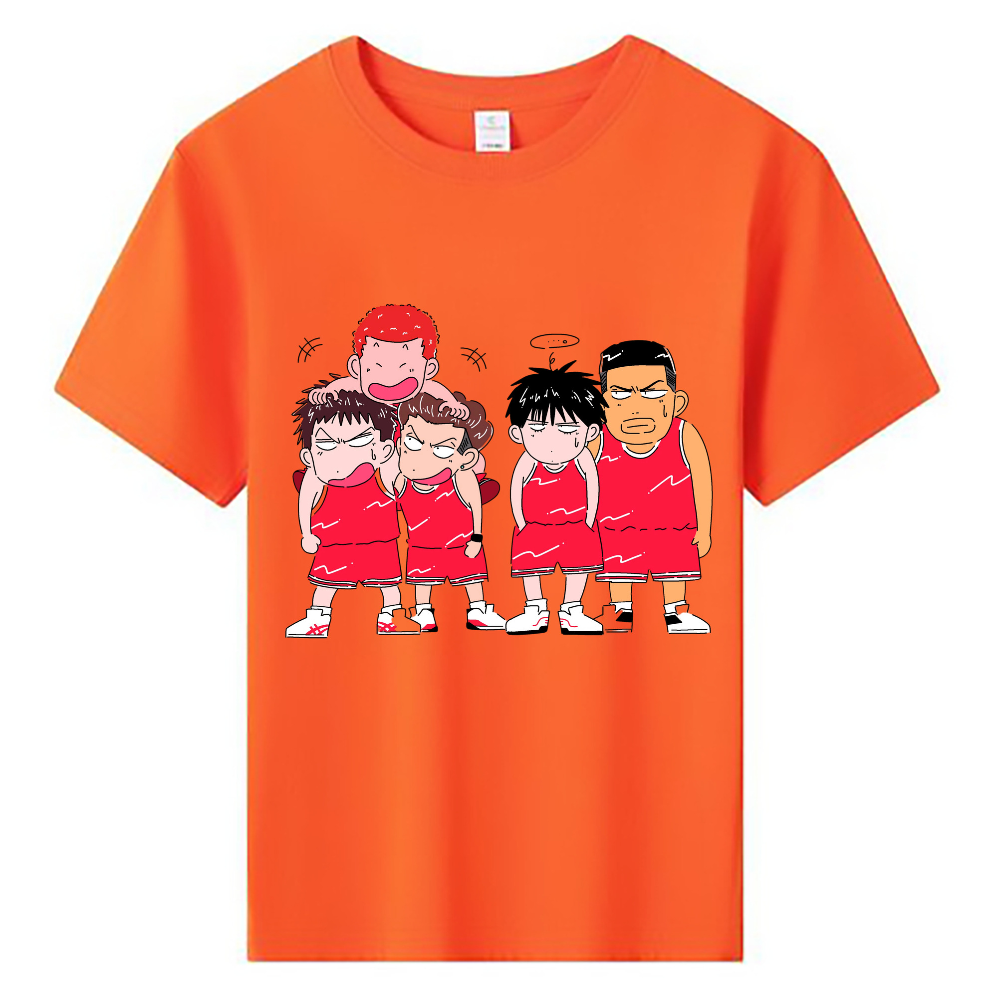 （画像用） SLAM DUNK／スラムダンク 綿100％キッズTシャツ（フロントプリント）