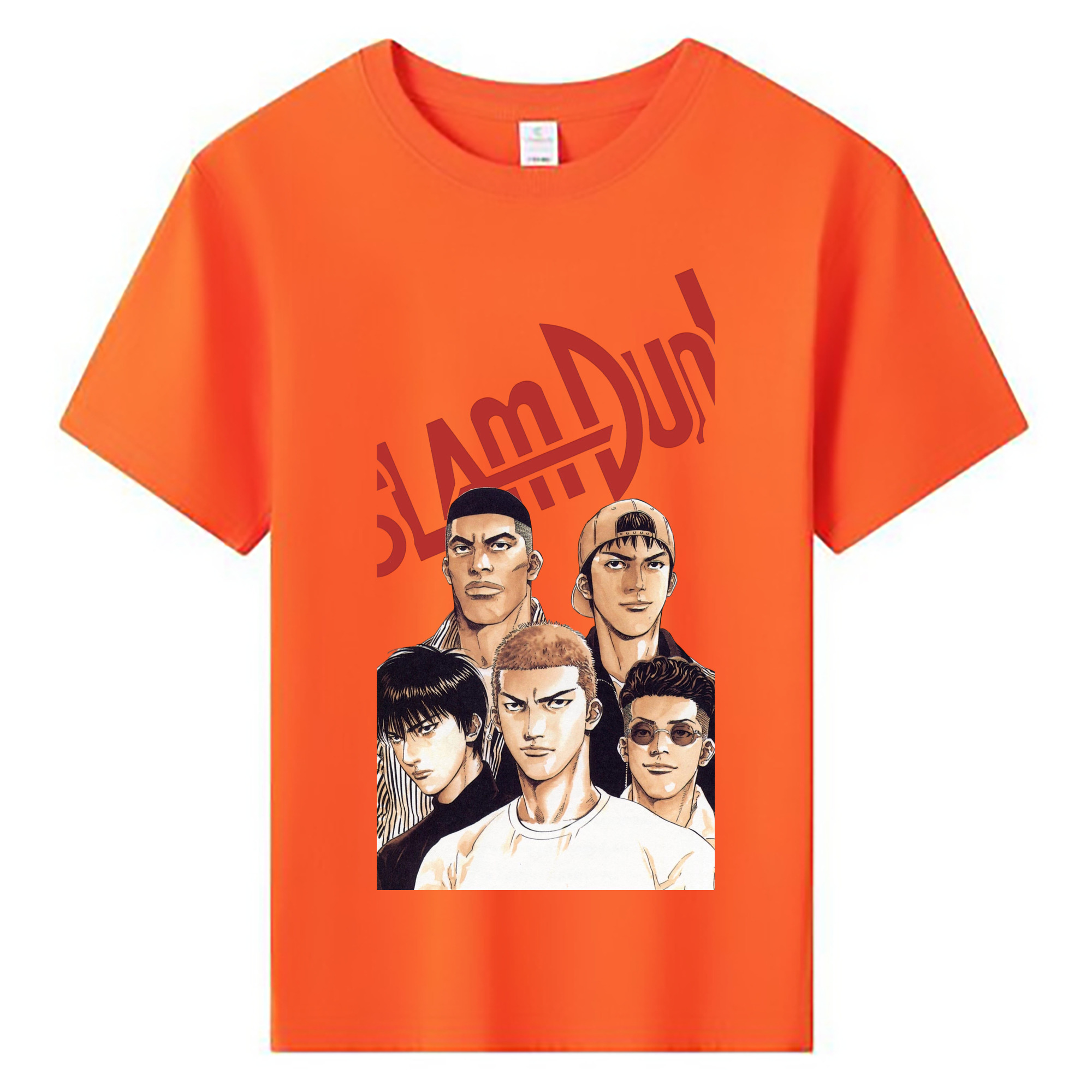 （画像用） SLAM DUNK／スラムダンク 綿100％キッズTシャツ（フロントプリント）