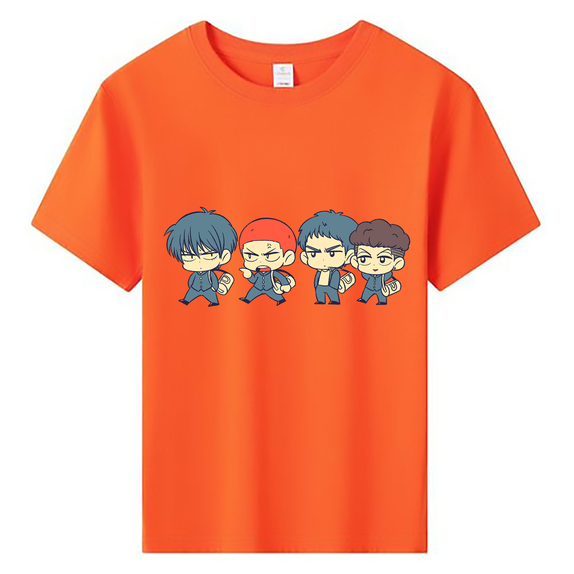 （画像用） SLAM DUNK／スラムダンク 綿100％キッズTシャツ（フロントプリント）