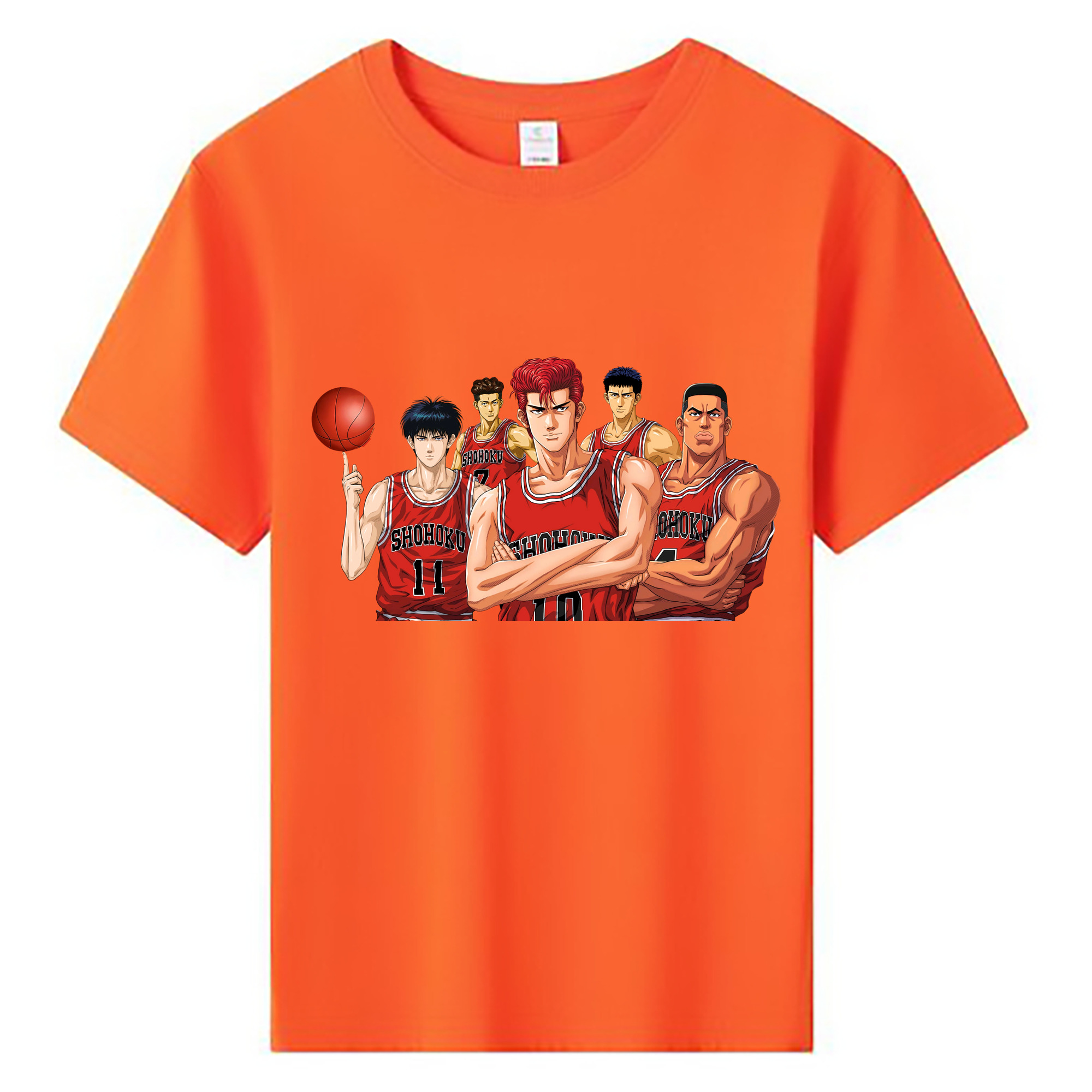 （画像用） SLAM DUNK／スラムダンク 綿100％キッズTシャツ（フロントプリント）