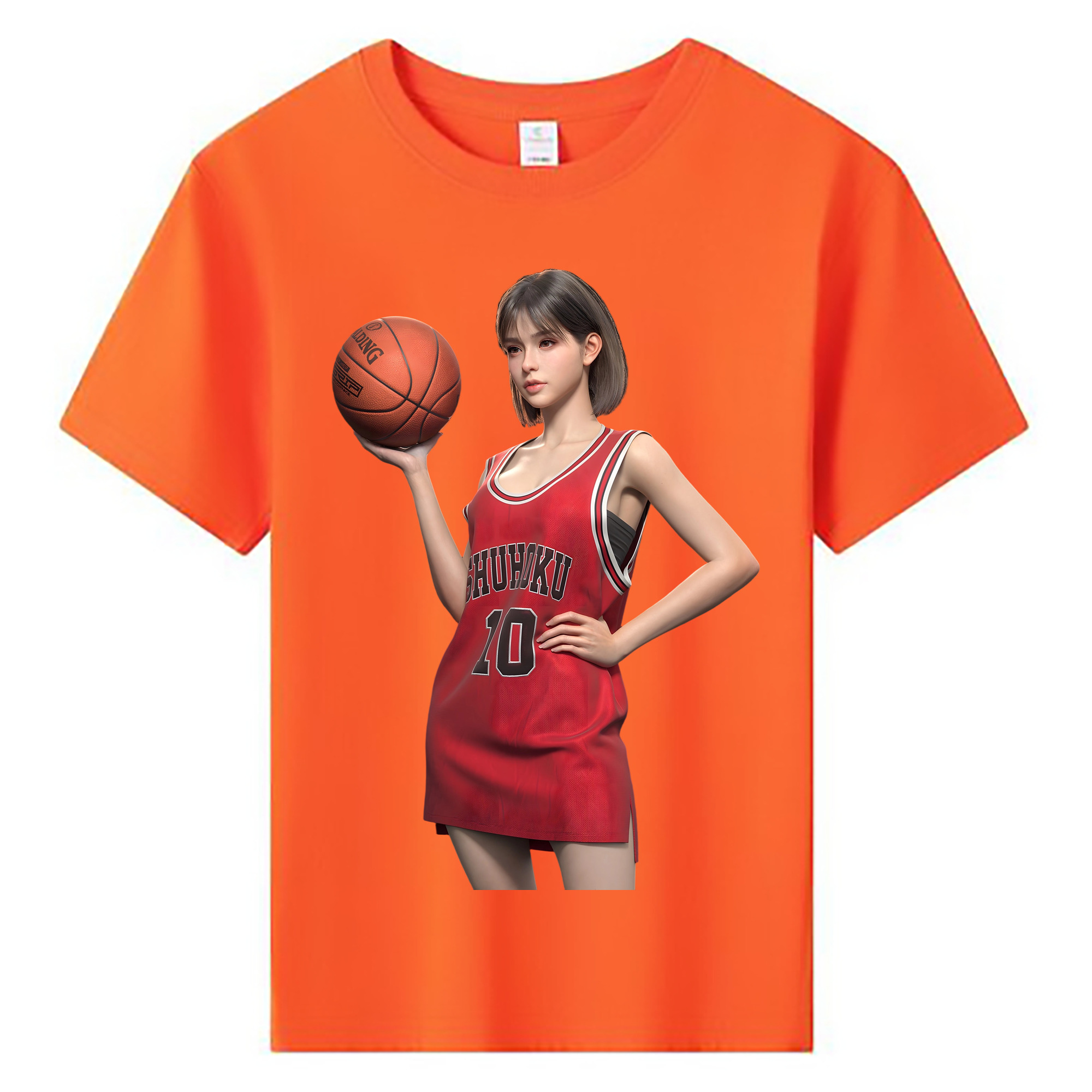 （画像用） SLAM DUNK／スラムダンク 綿100％キッズTシャツ（フロントプリント）
