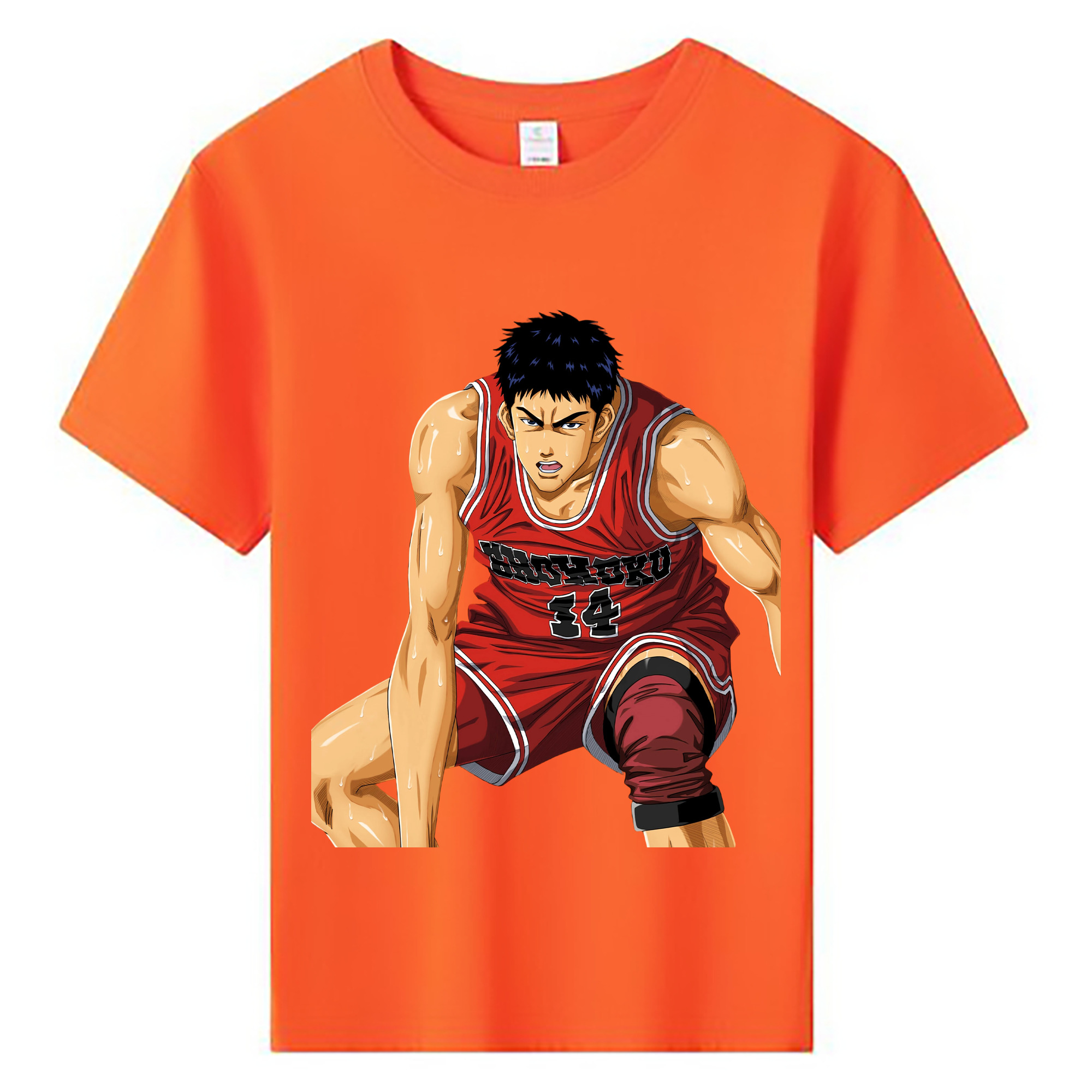 （画像用） SLAM DUNK／スラムダンク 綿100％キッズTシャツ（フロントプリント）
