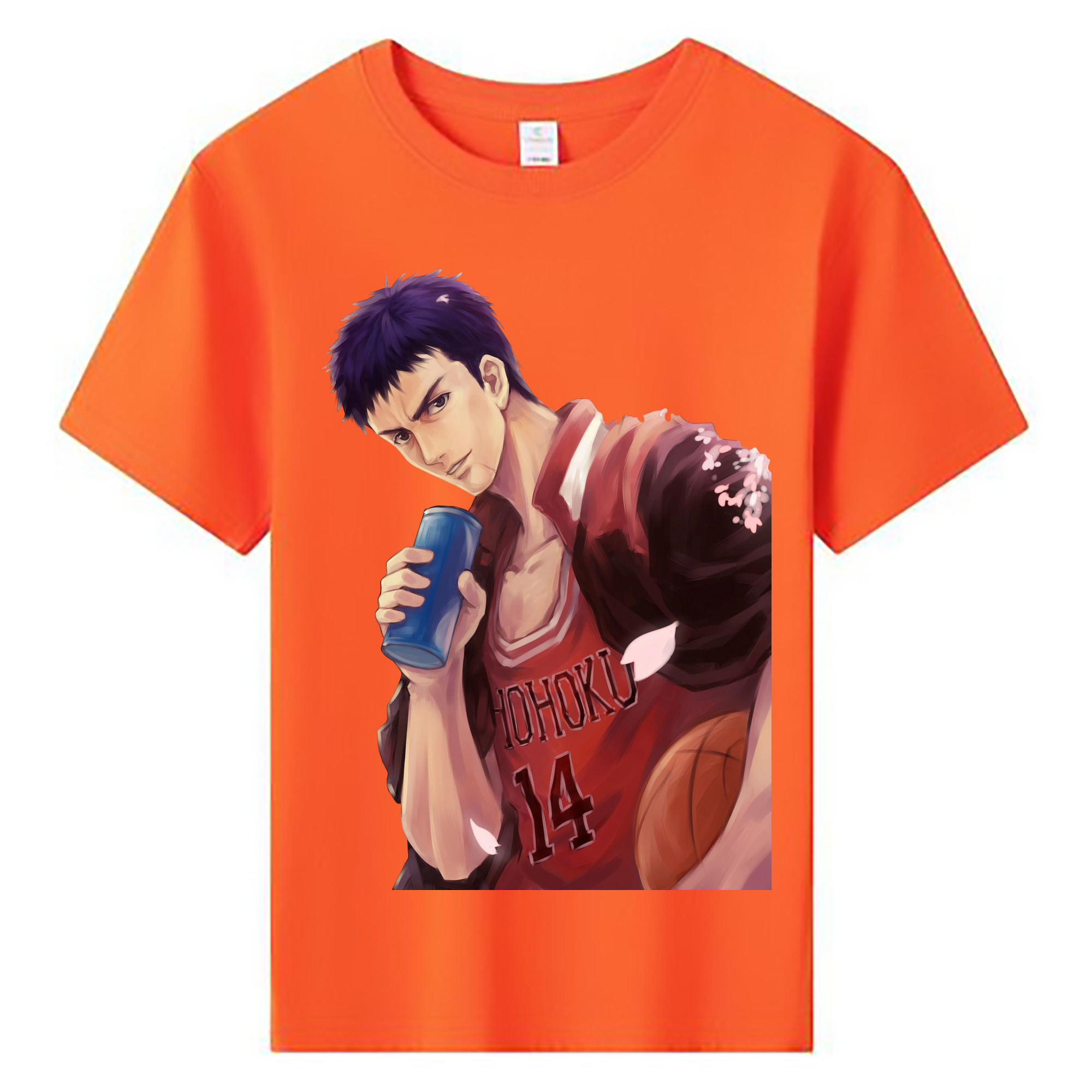 （画像用） SLAM DUNK／スラムダンク 綿100％キッズTシャツ（フロントプリント）