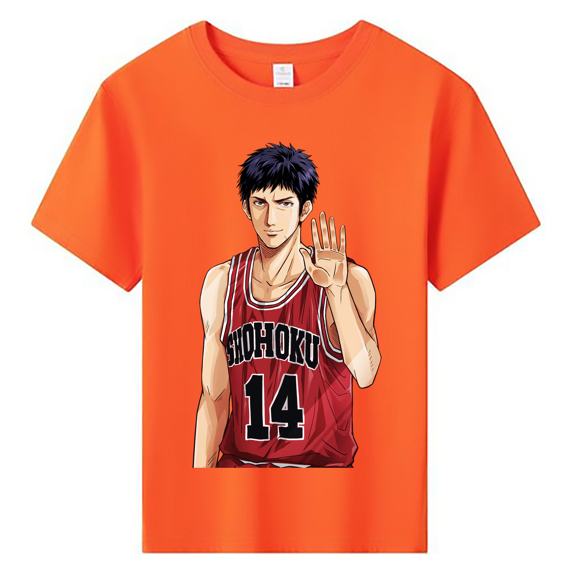 （画像用） SLAM DUNK／スラムダンク 綿100％キッズTシャツ（フロントプリント）