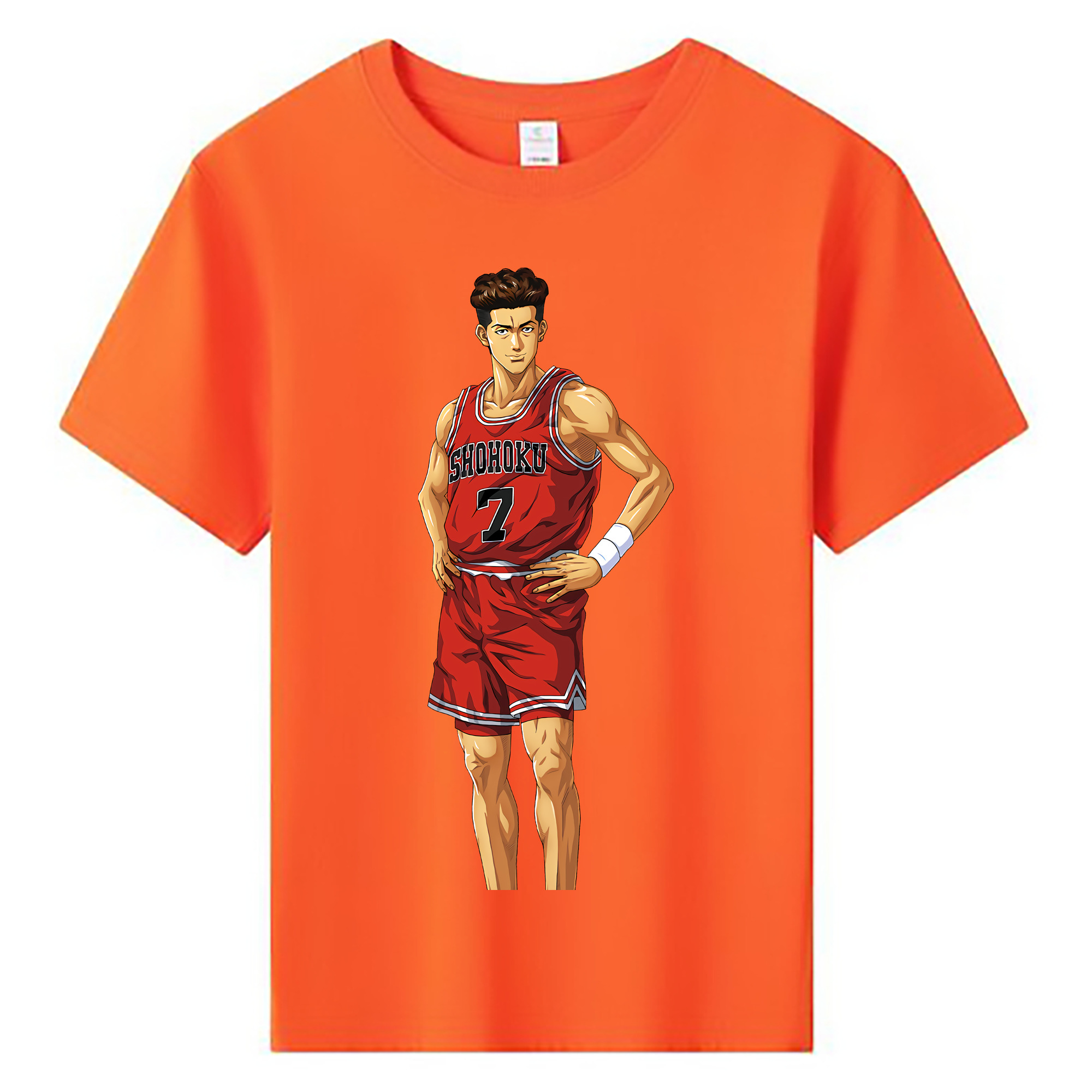 （画像用） SLAM DUNK／スラムダンク 綿100％キッズTシャツ（フロントプリント）