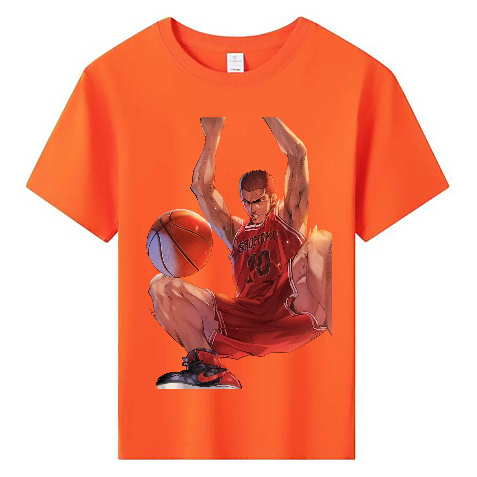 （画像用） SLAM DUNK／スラムダンク 綿100％キッズTシャツ（フロントプリント）