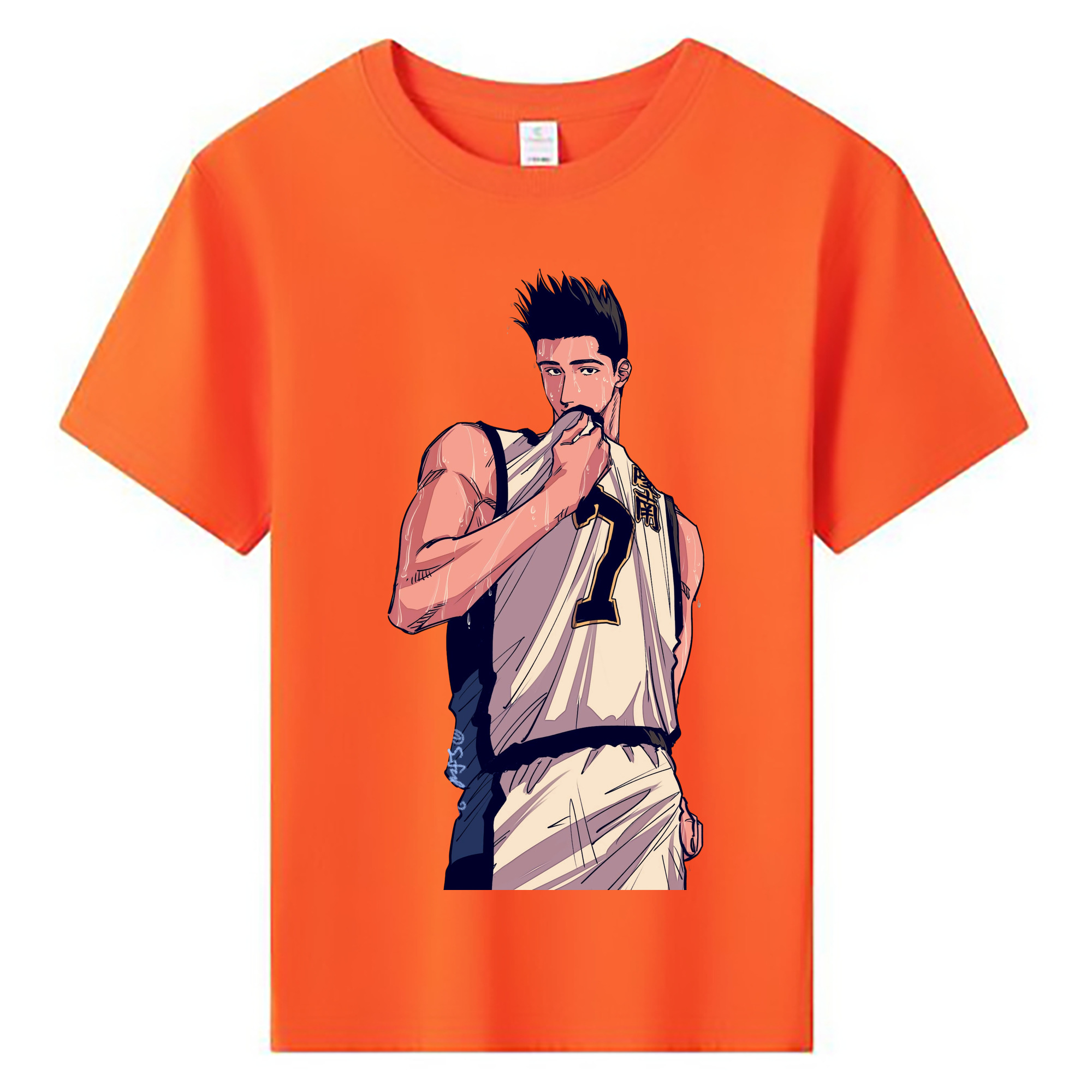 （画像用） SLAM DUNK／スラムダンク 綿100％キッズTシャツ（フロントプリント）