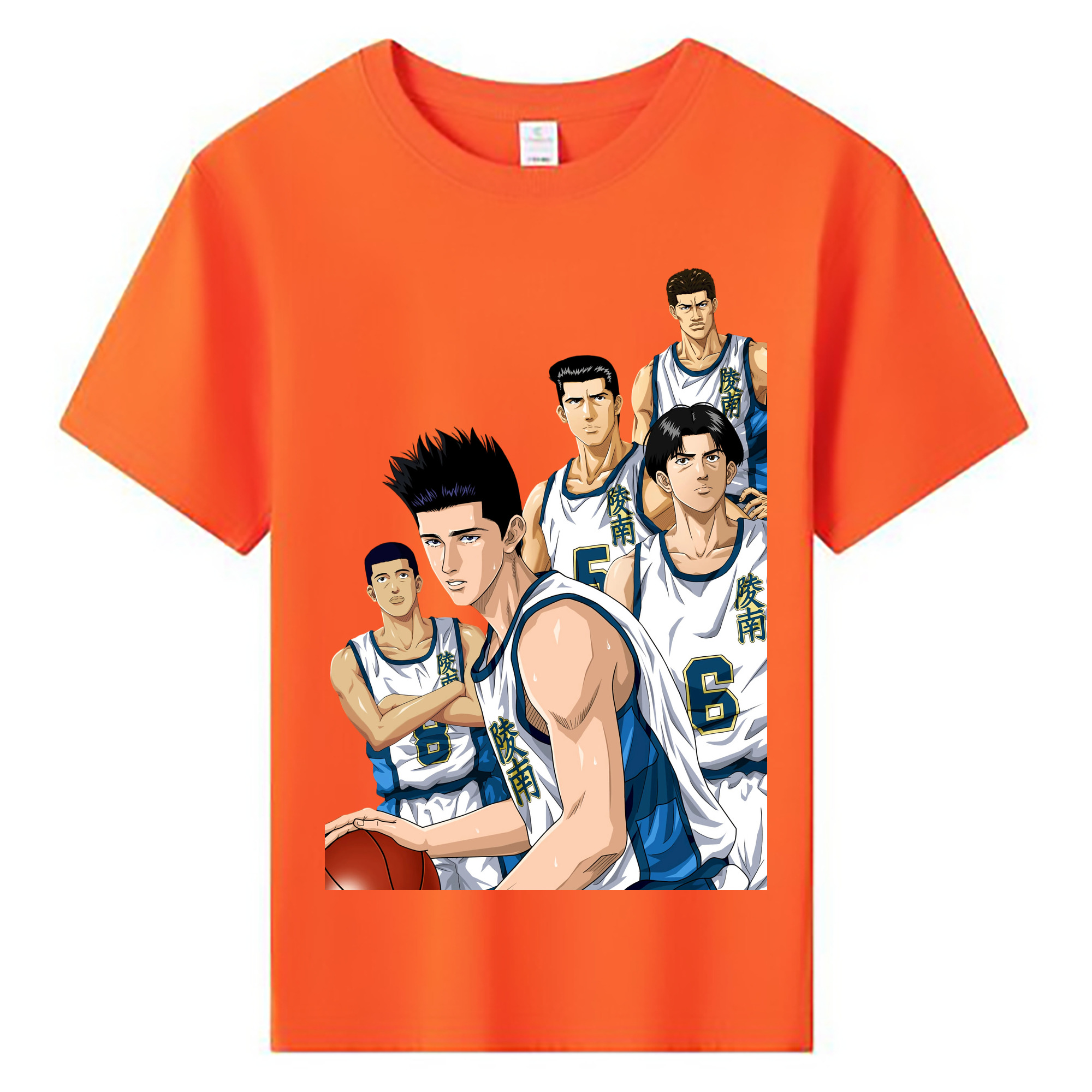 （画像用） SLAM DUNK／スラムダンク 綿100％キッズTシャツ（フロントプリント）