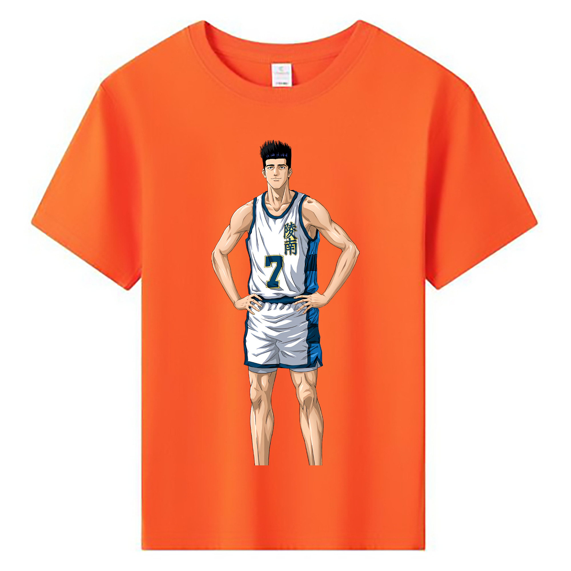 （画像用） SLAM DUNK／スラムダンク 綿100％キッズTシャツ（フロントプリント）