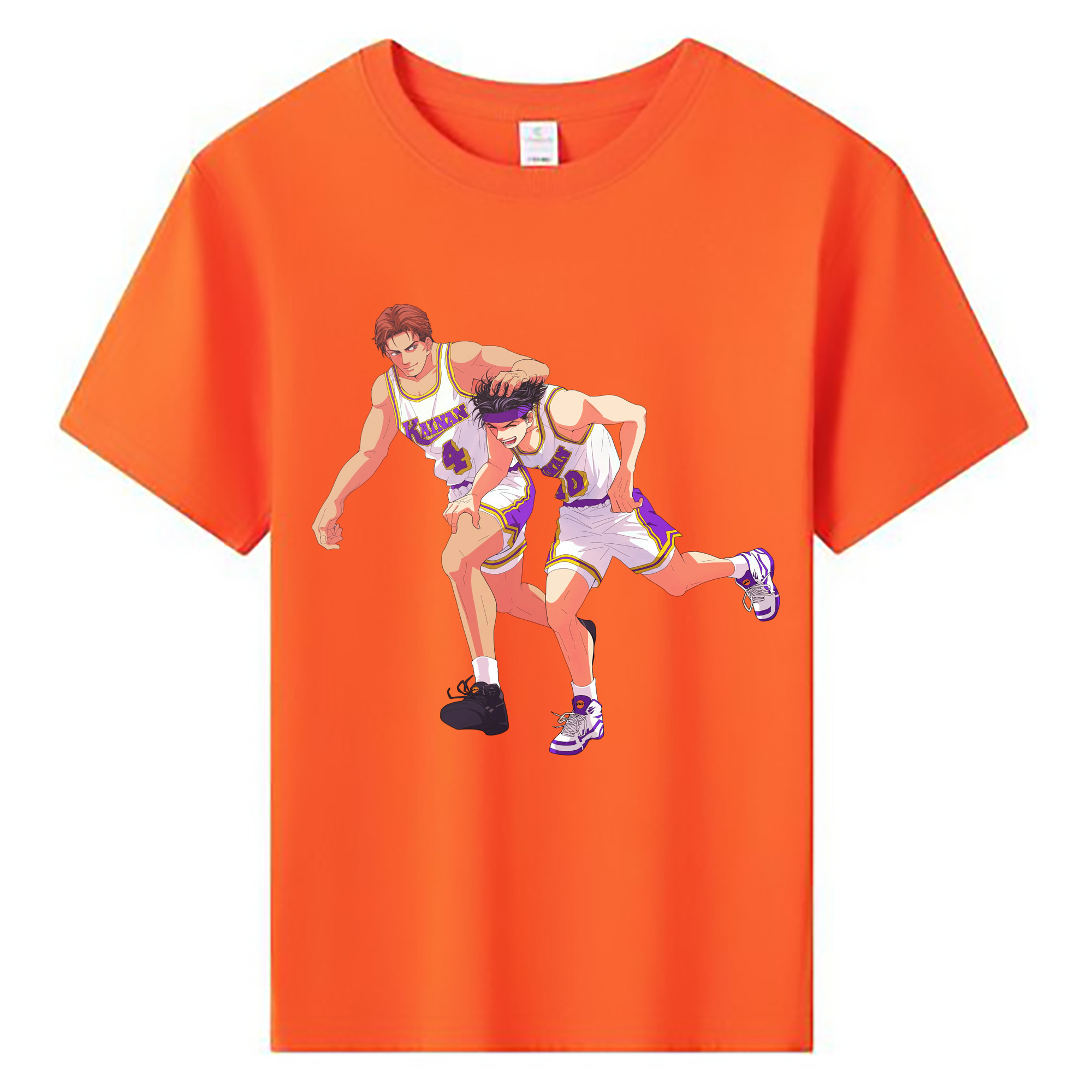 （画像用） SLAM DUNK／スラムダンク 綿100％キッズTシャツ（フロントプリント）