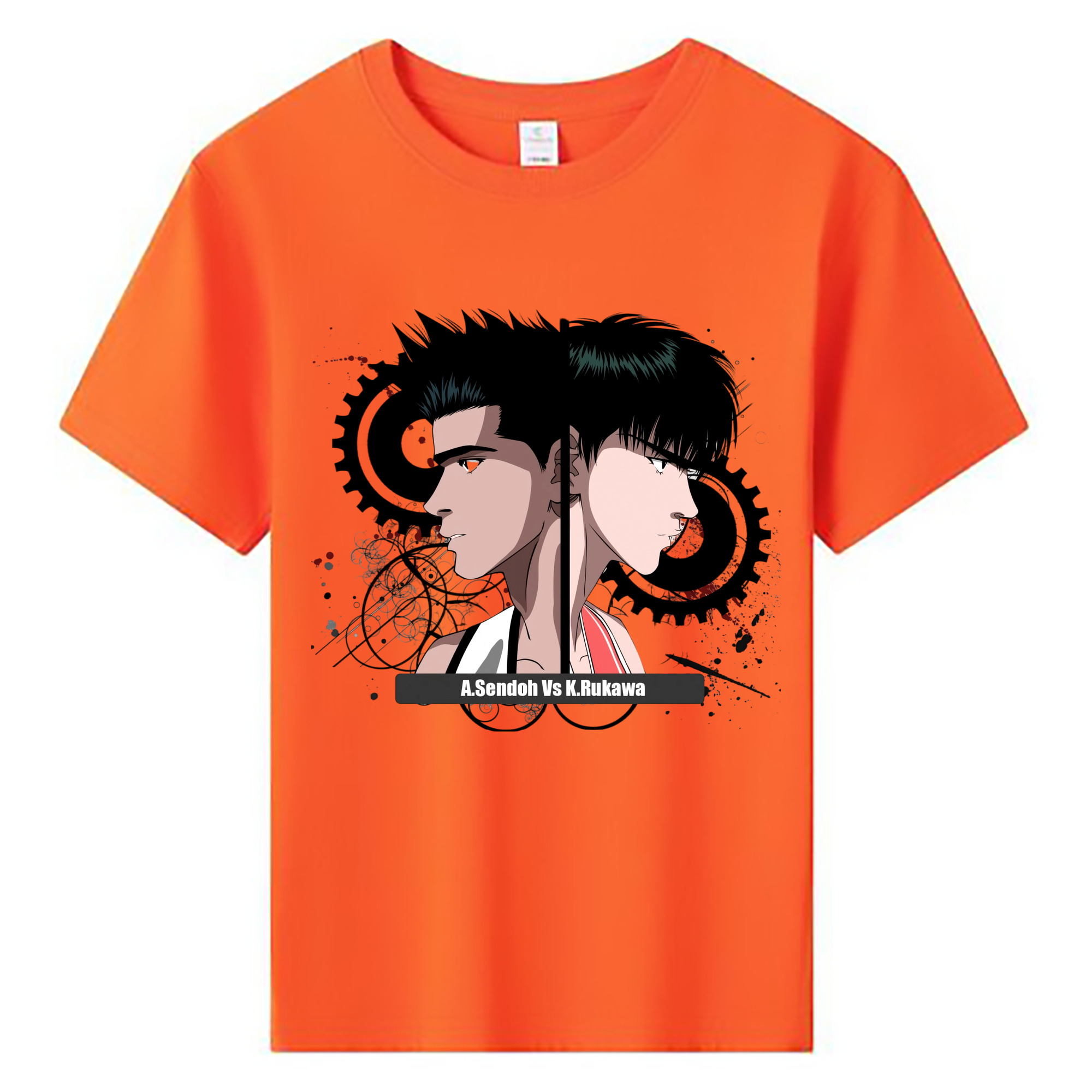 （画像用） SLAM DUNK／スラムダンク 綿100％キッズTシャツ（フロントプリント）