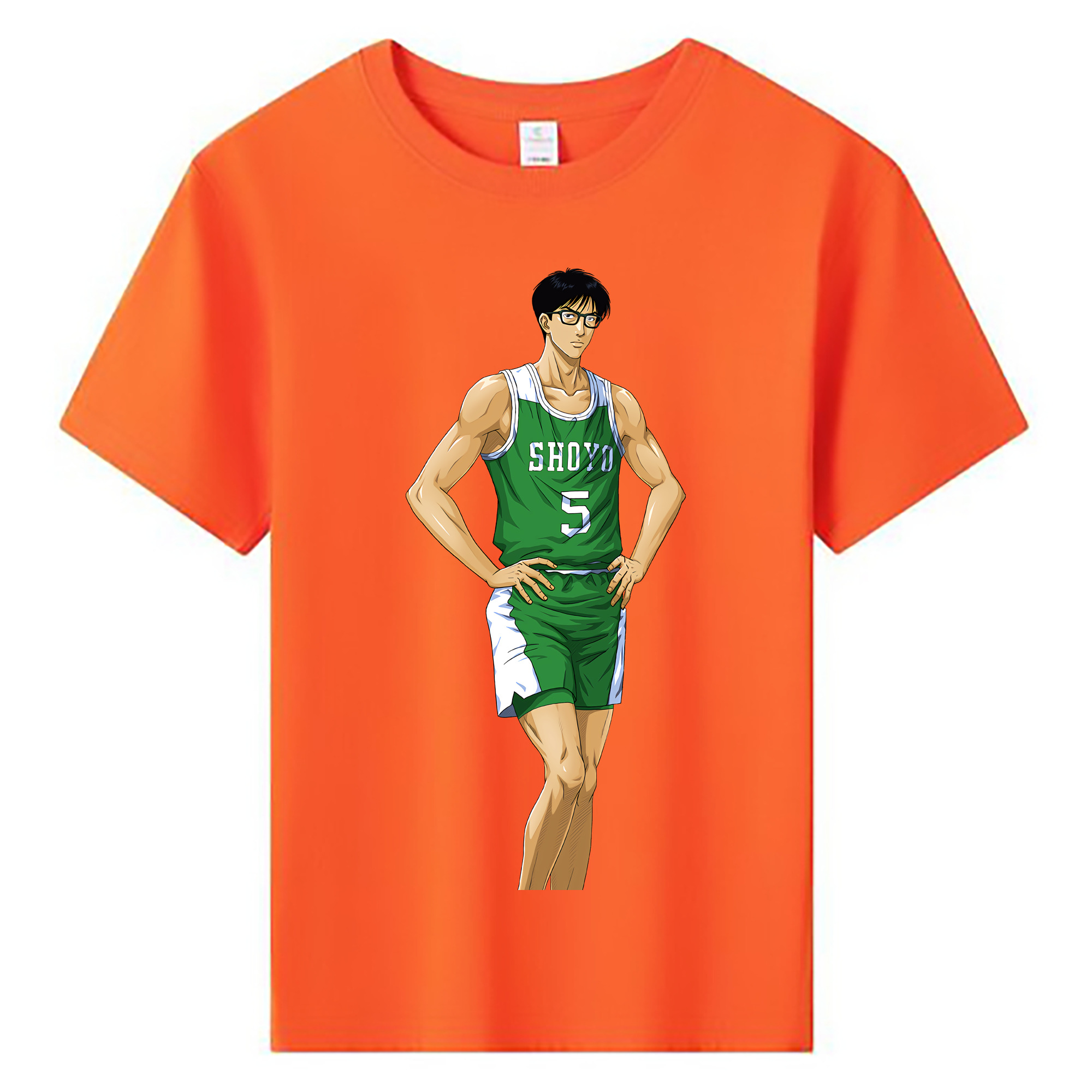 （画像用） SLAM DUNK／スラムダンク 綿100％キッズTシャツ（フロントプリント）