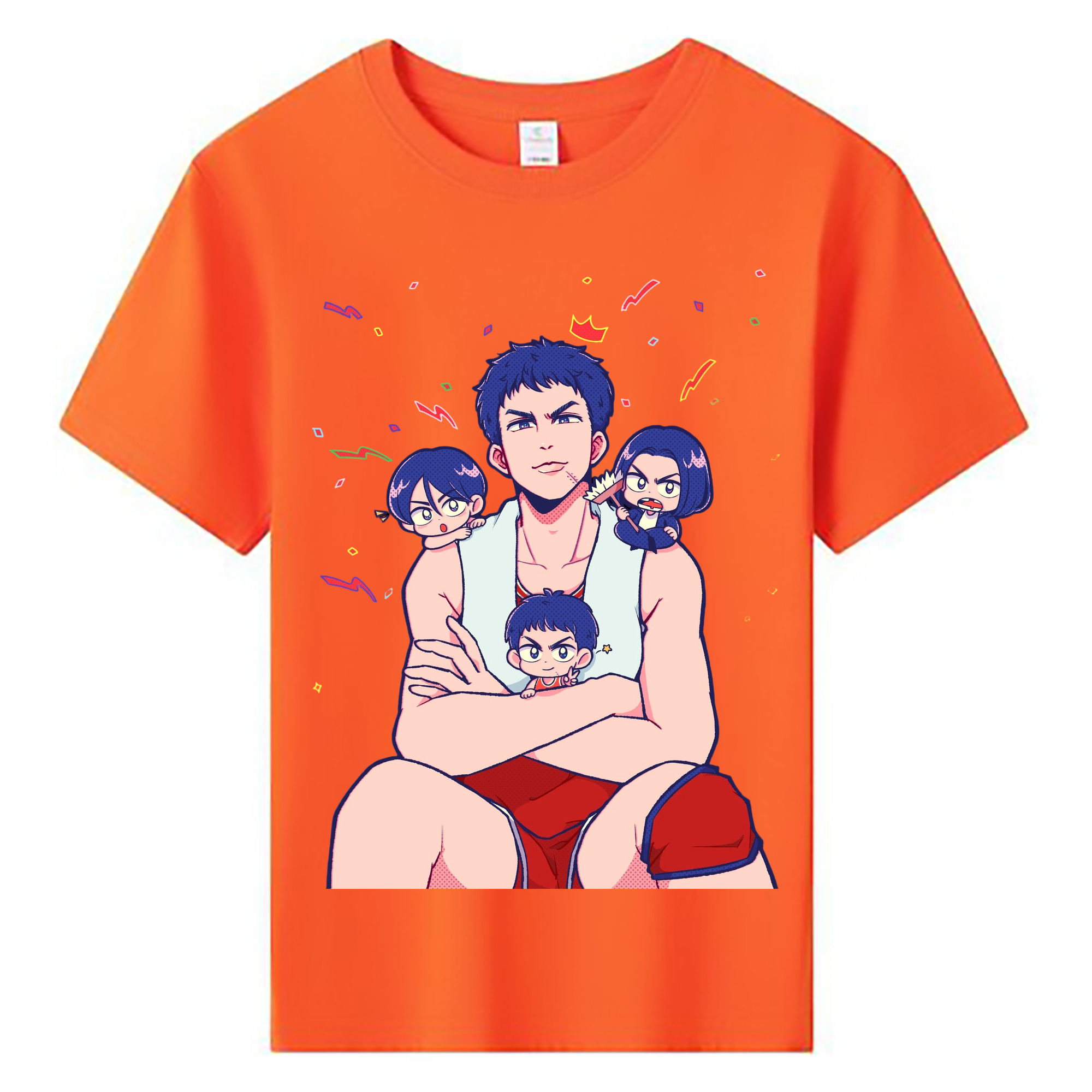 （画像用） SLAM DUNK／スラムダンク 綿100％キッズTシャツ（フロントプリント）