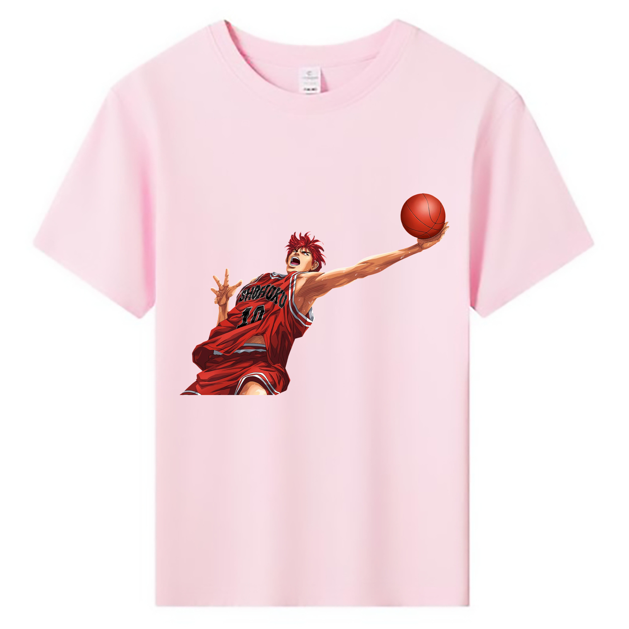 （画像用） SLAM DUNK／スラムダンク 綿100％キッズTシャツ（フロントプリント）