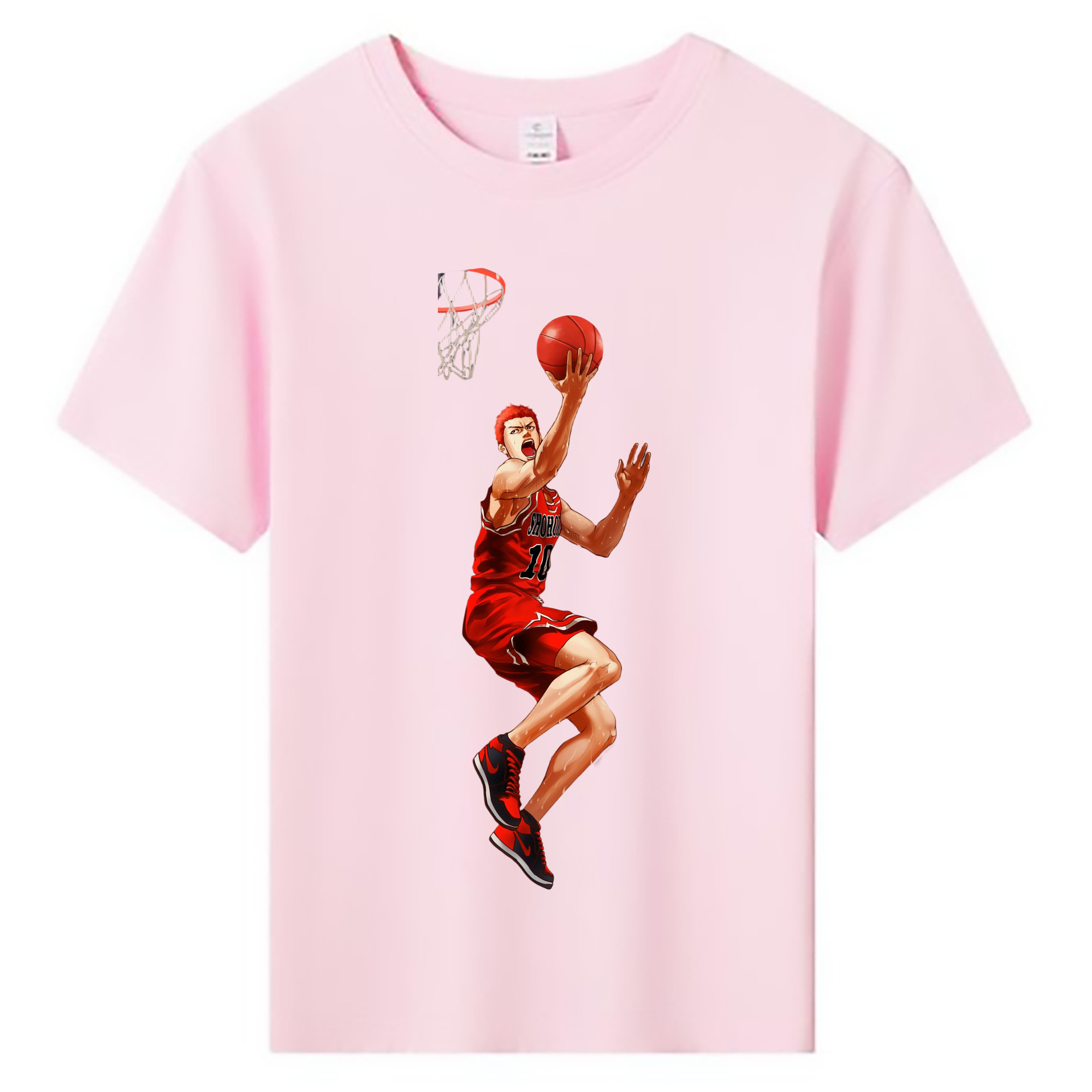 （画像用） SLAM DUNK／スラムダンク 綿100％キッズTシャツ（フロントプリント）
