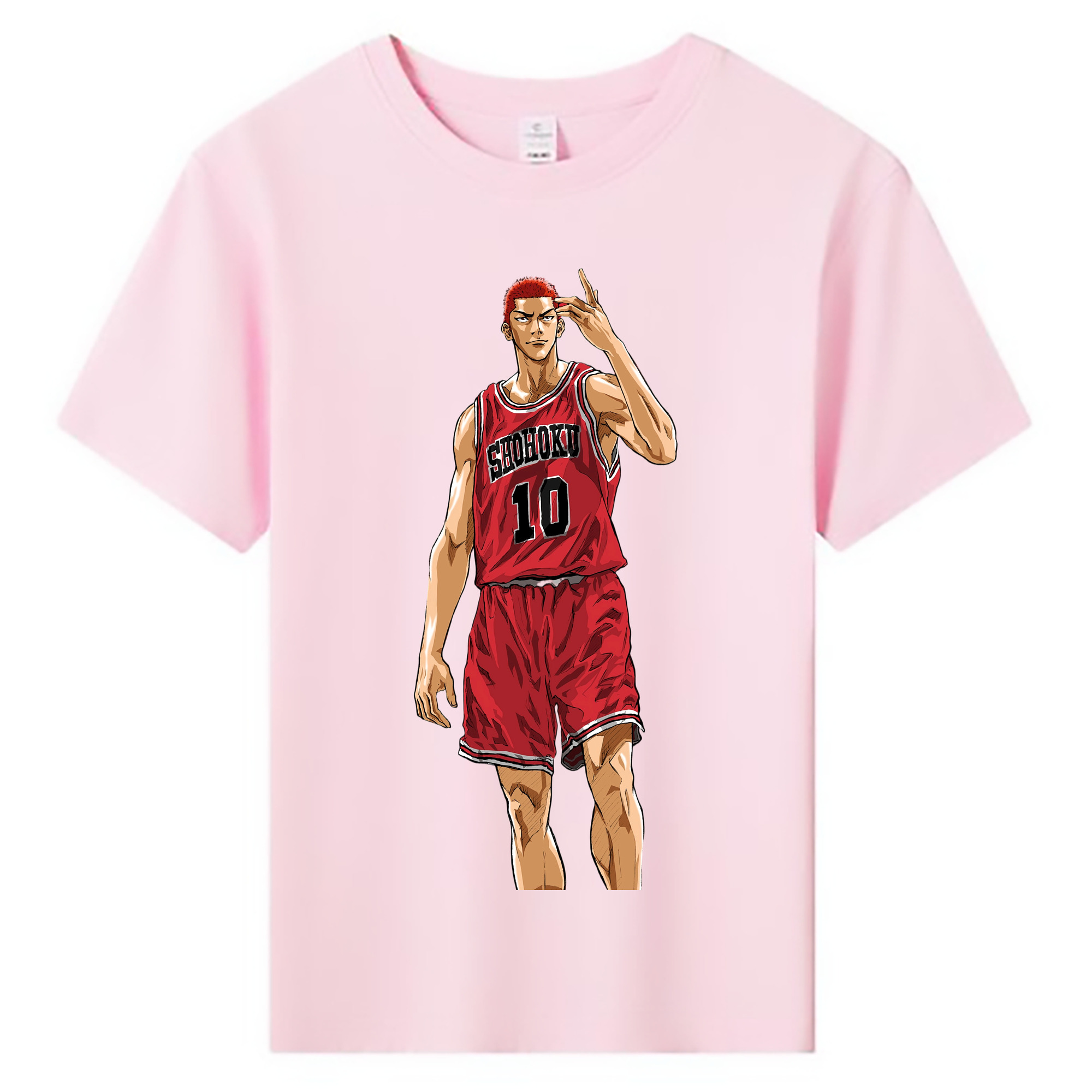 （画像用） SLAM DUNK／スラムダンク 綿100％キッズTシャツ（フロントプリント）