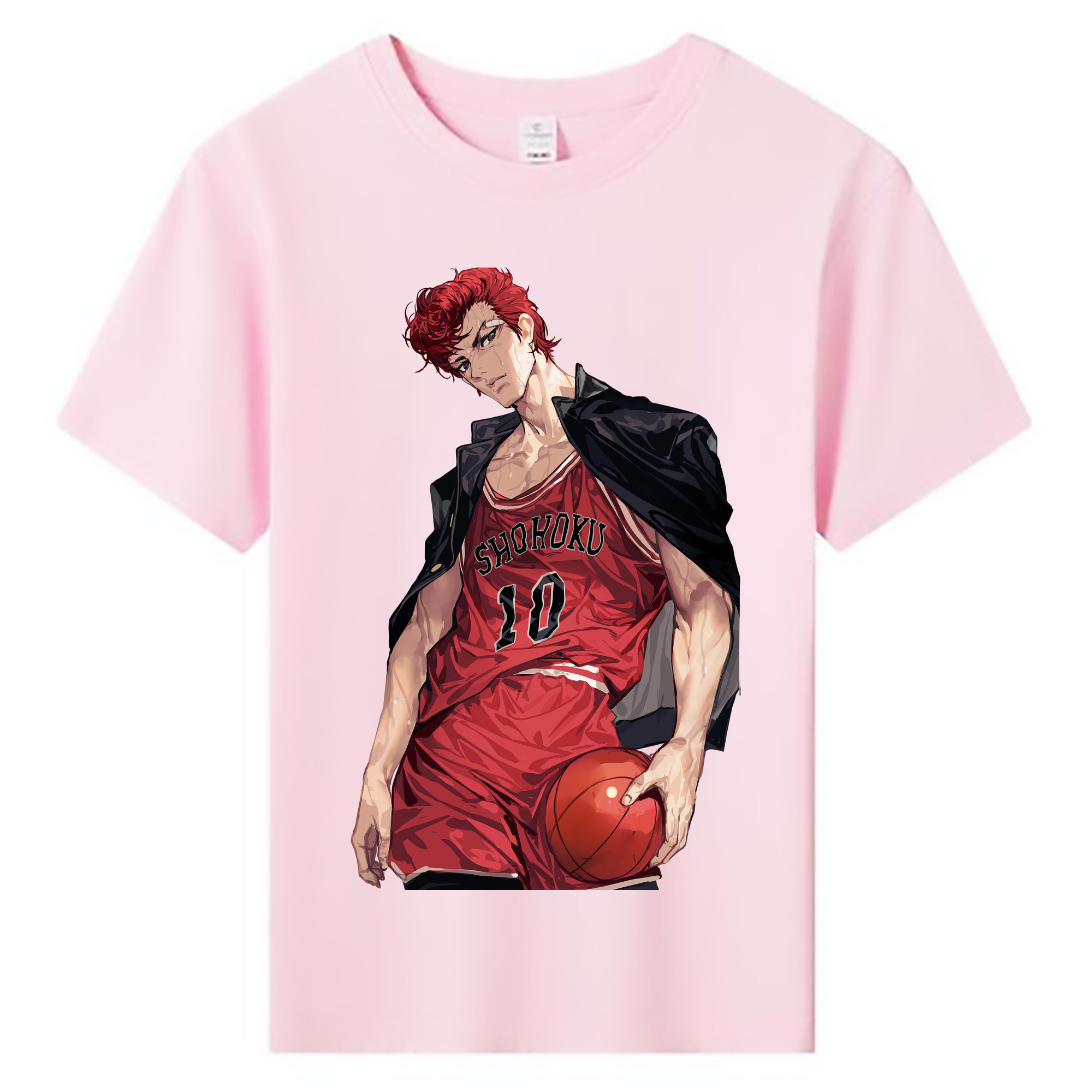 （画像用） SLAM DUNK／スラムダンク 綿100％キッズTシャツ（フロントプリント）
