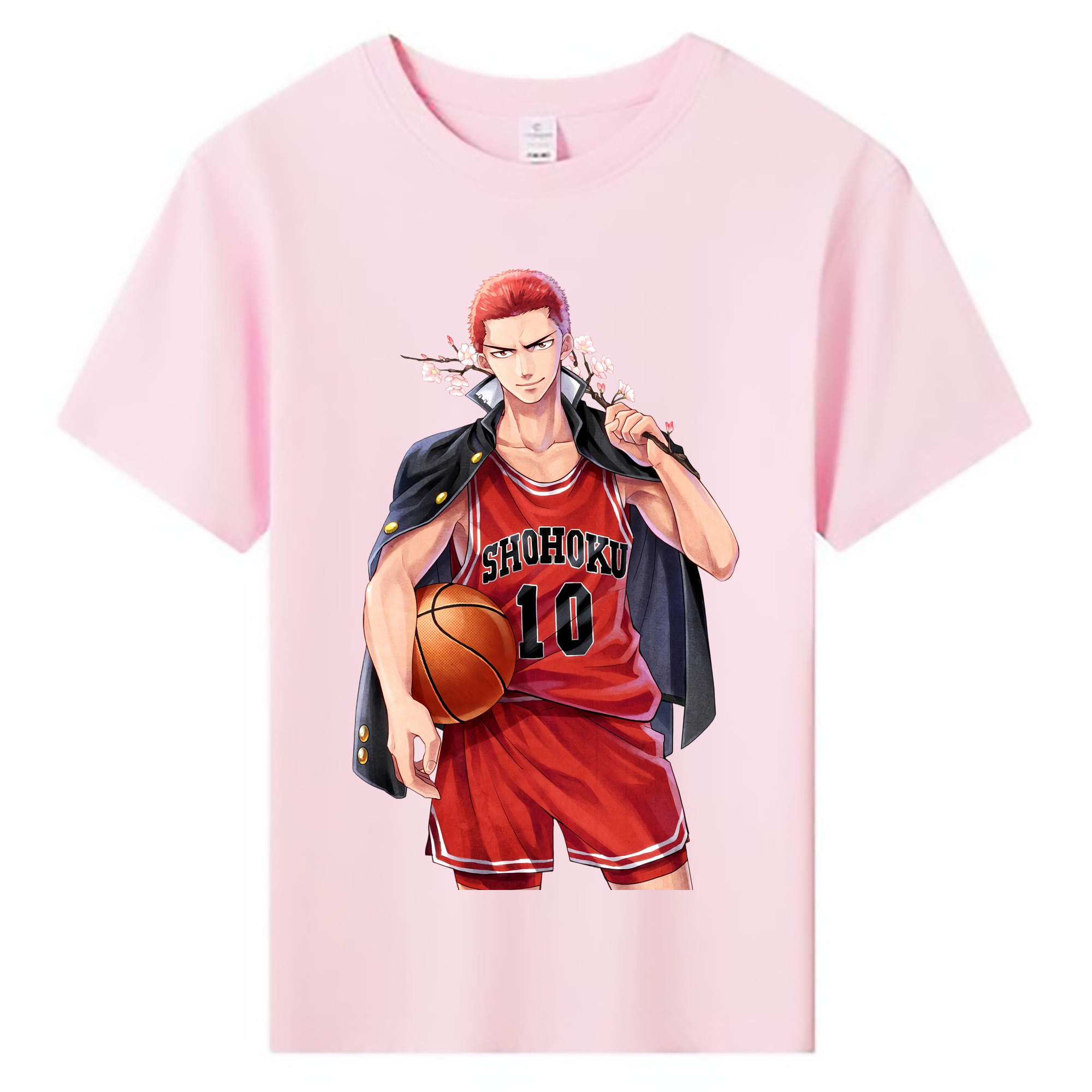 （画像用） SLAM DUNK／スラムダンク 綿100％キッズTシャツ（フロントプリント）