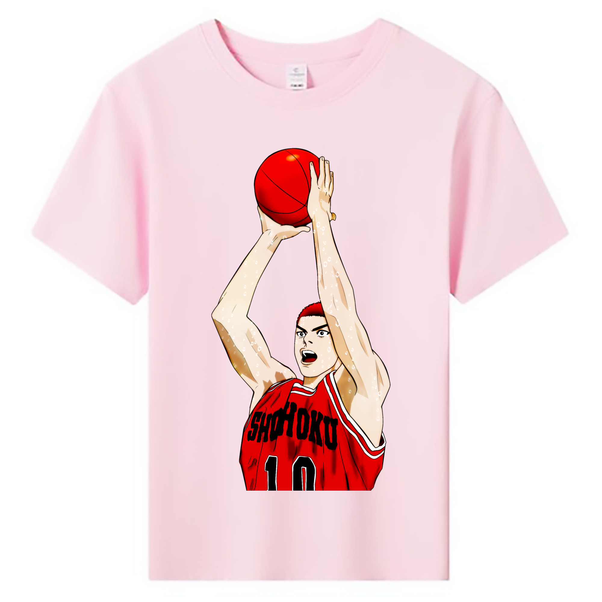 （画像用） SLAM DUNK／スラムダンク 綿100％キッズTシャツ（フロントプリント）