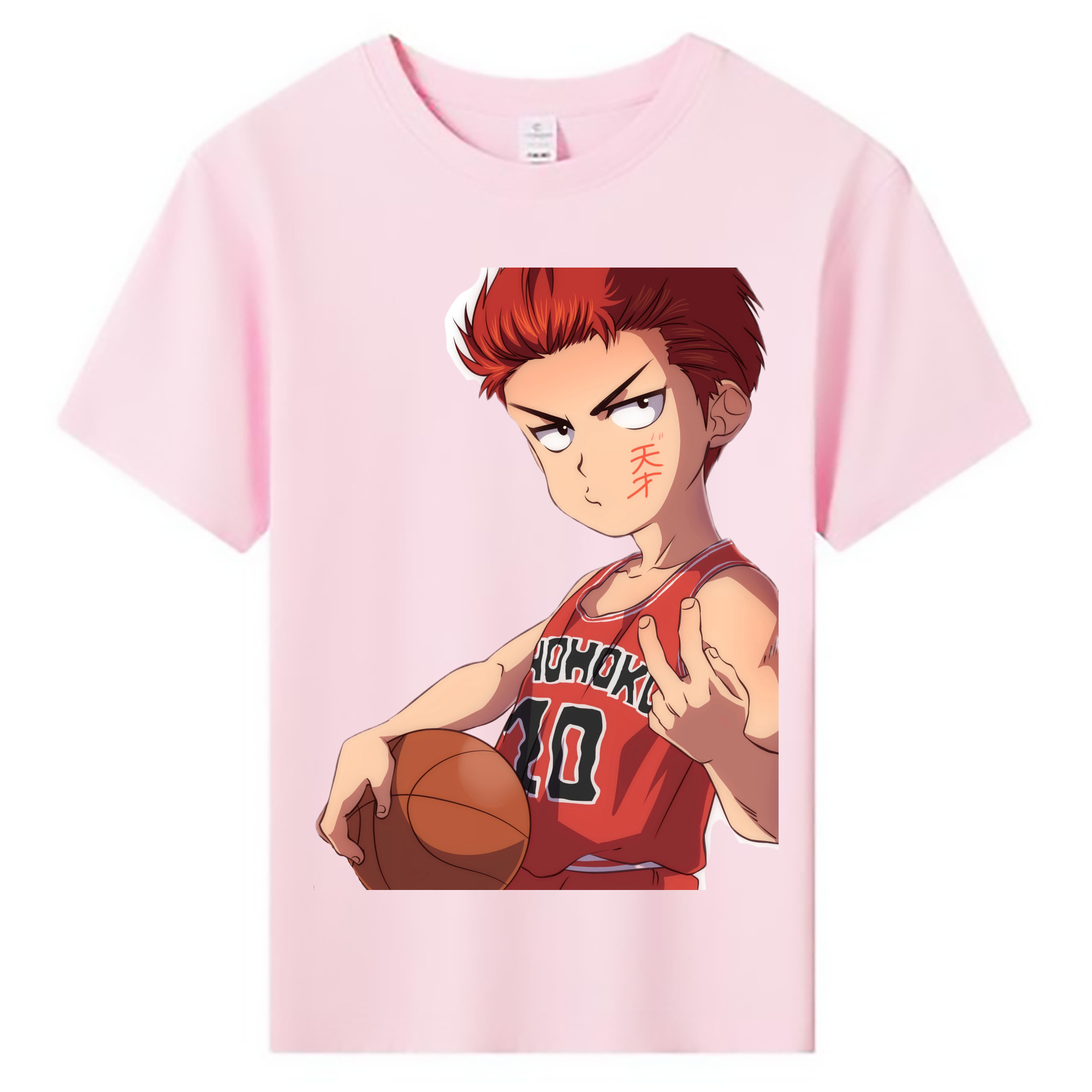 （画像用） SLAM DUNK／スラムダンク 綿100％キッズTシャツ（フロントプリント）