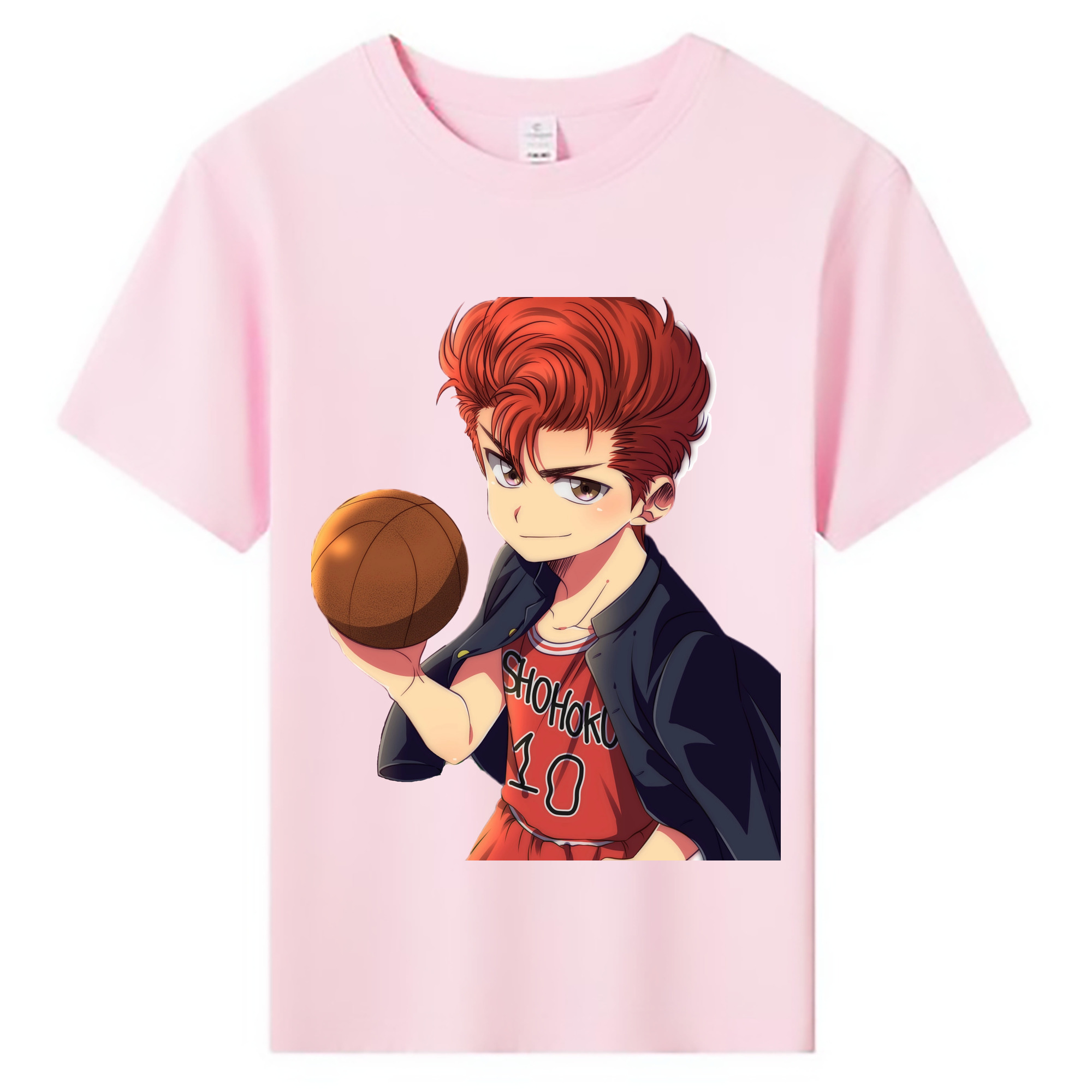 （画像用） SLAM DUNK／スラムダンク 綿100％キッズTシャツ（フロントプリント）