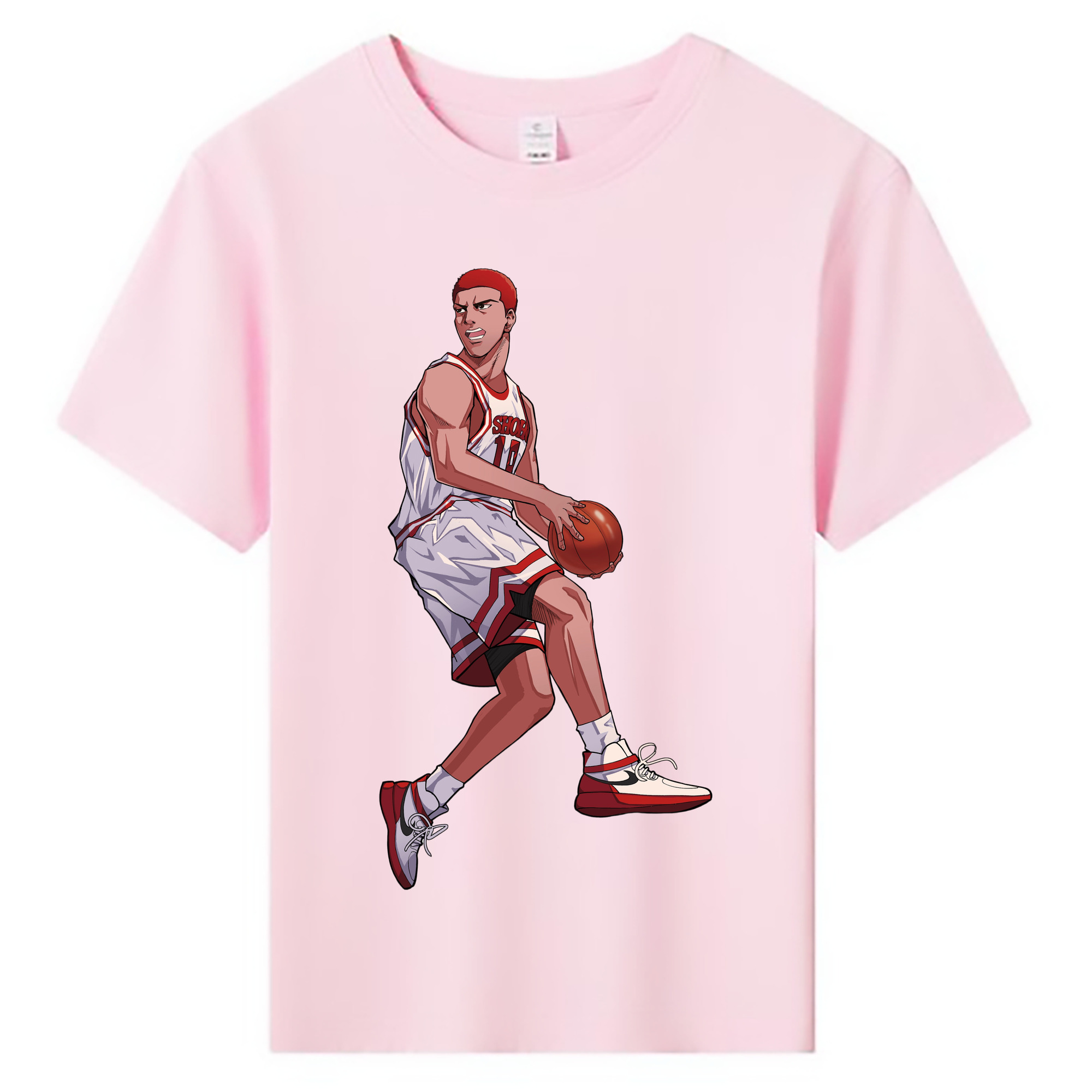 （画像用） SLAM DUNK／スラムダンク 綿100％キッズTシャツ（フロントプリント）