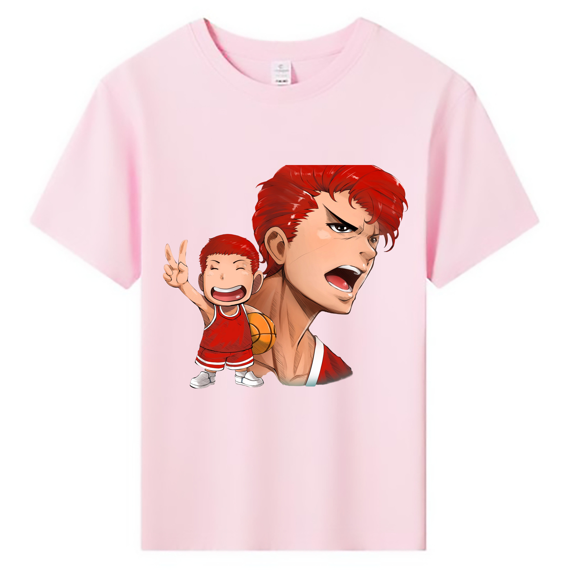 （画像用） SLAM DUNK／スラムダンク 綿100％キッズTシャツ（フロントプリント）