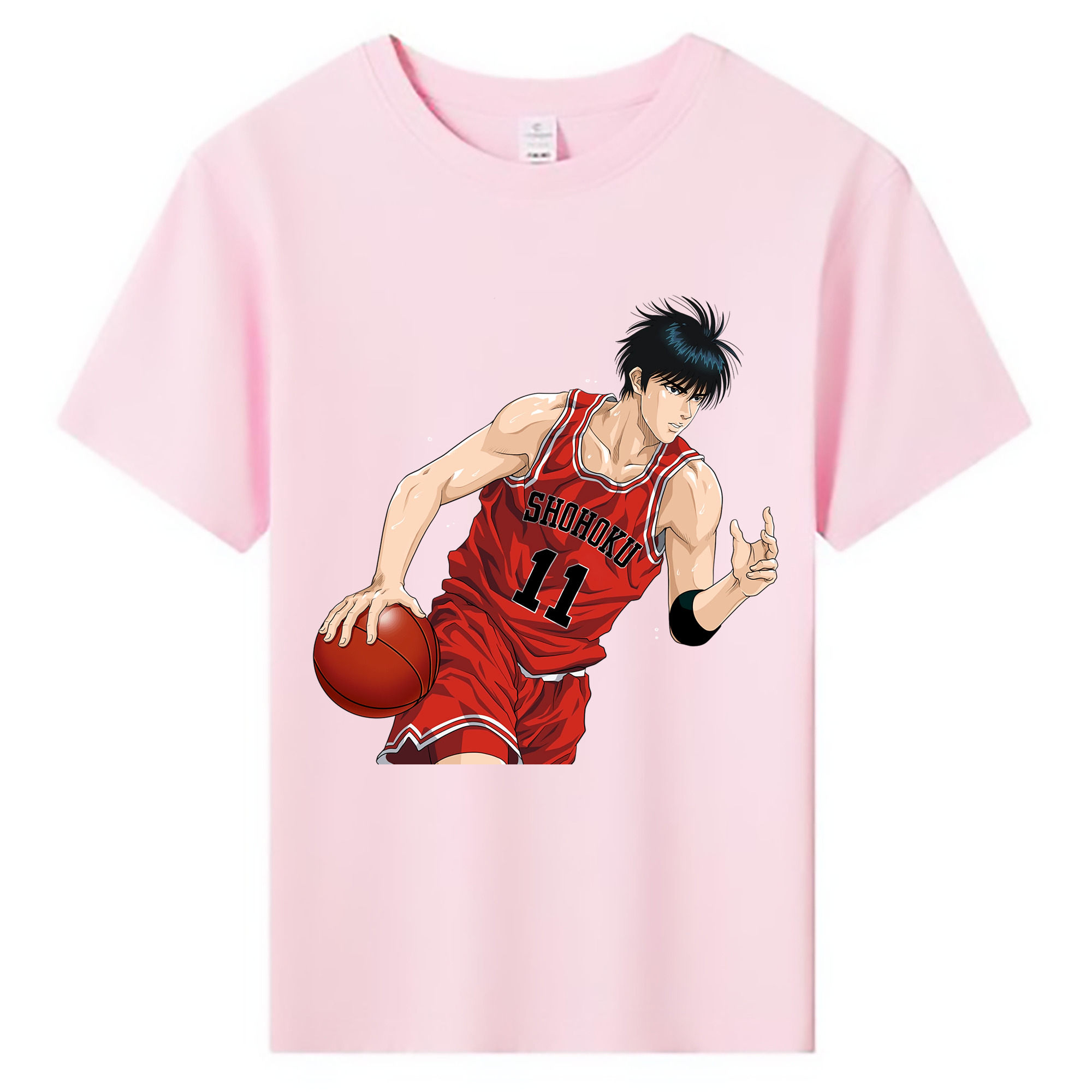 （画像用） SLAM DUNK／スラムダンク 綿100％キッズTシャツ（フロントプリント）
