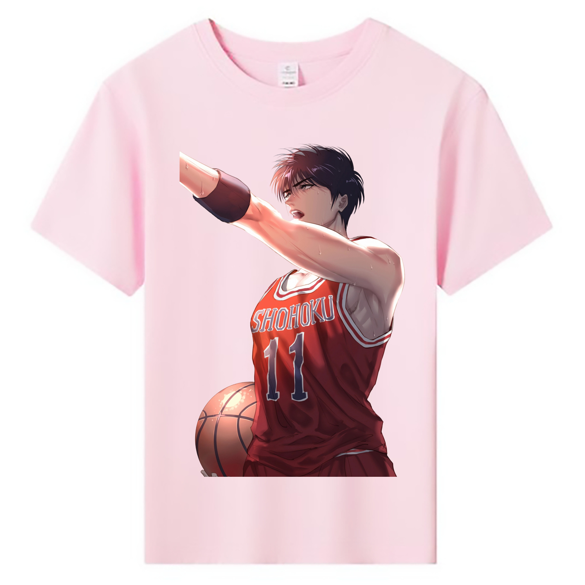 （画像用） SLAM DUNK／スラムダンク 綿100％キッズTシャツ（フロントプリント）