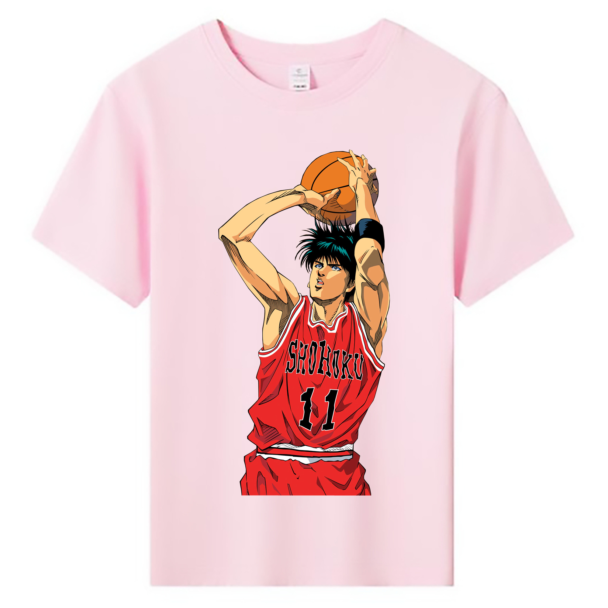 （画像用） SLAM DUNK／スラムダンク 綿100％キッズTシャツ（フロントプリント）