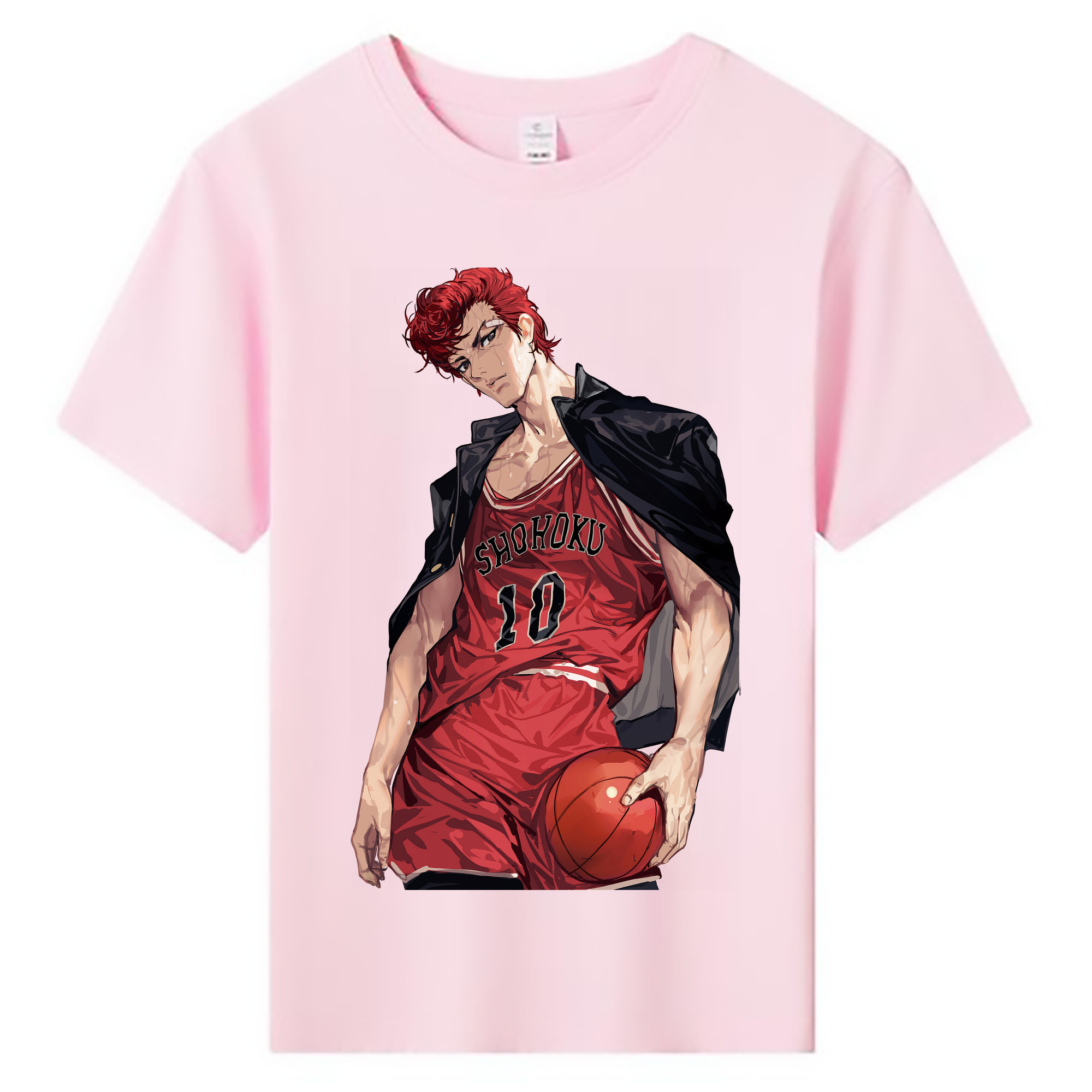 （画像用） SLAM DUNK／スラムダンク 綿100％キッズTシャツ（フロントプリント）