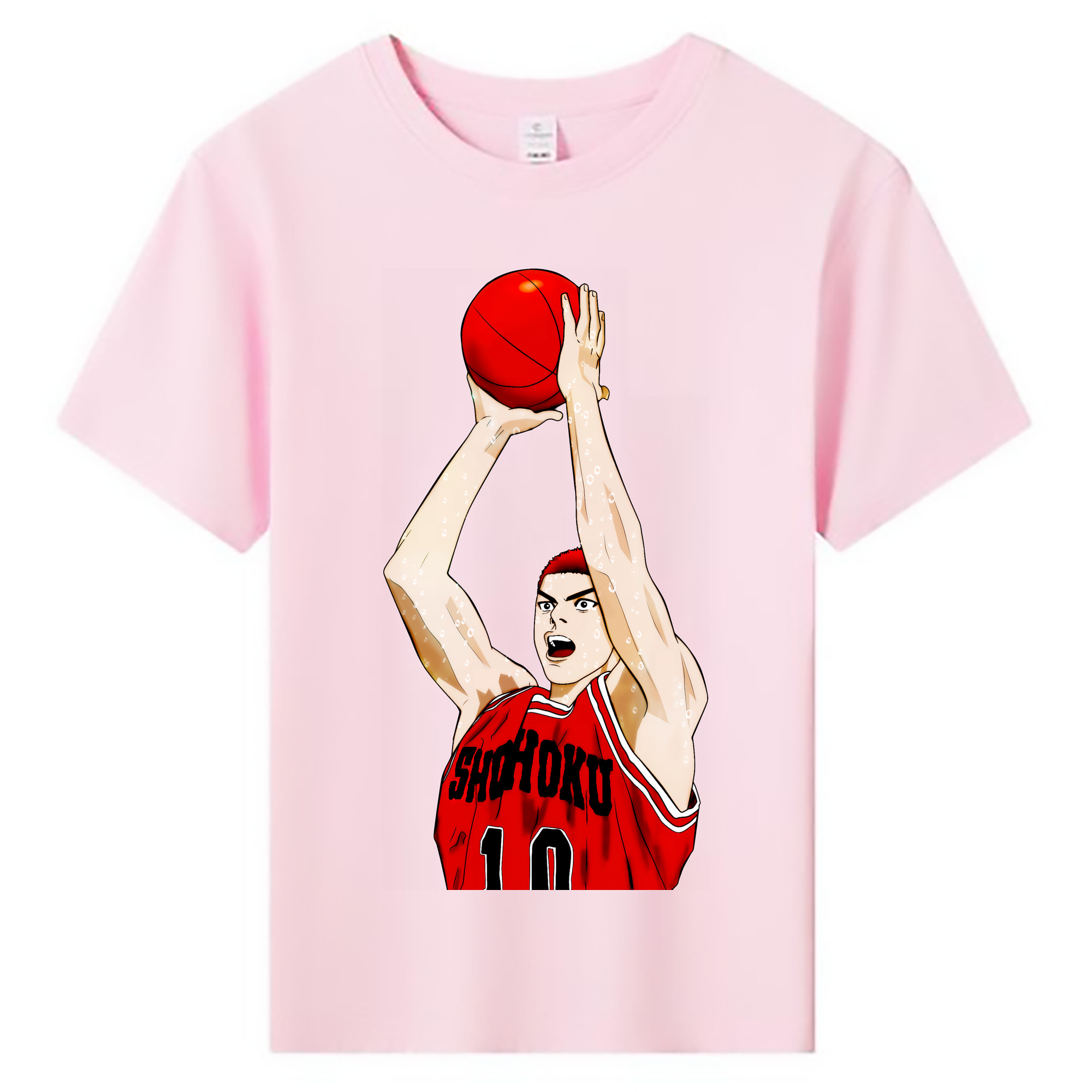 （画像用） SLAM DUNK／スラムダンク 綿100％キッズTシャツ（フロントプリント）