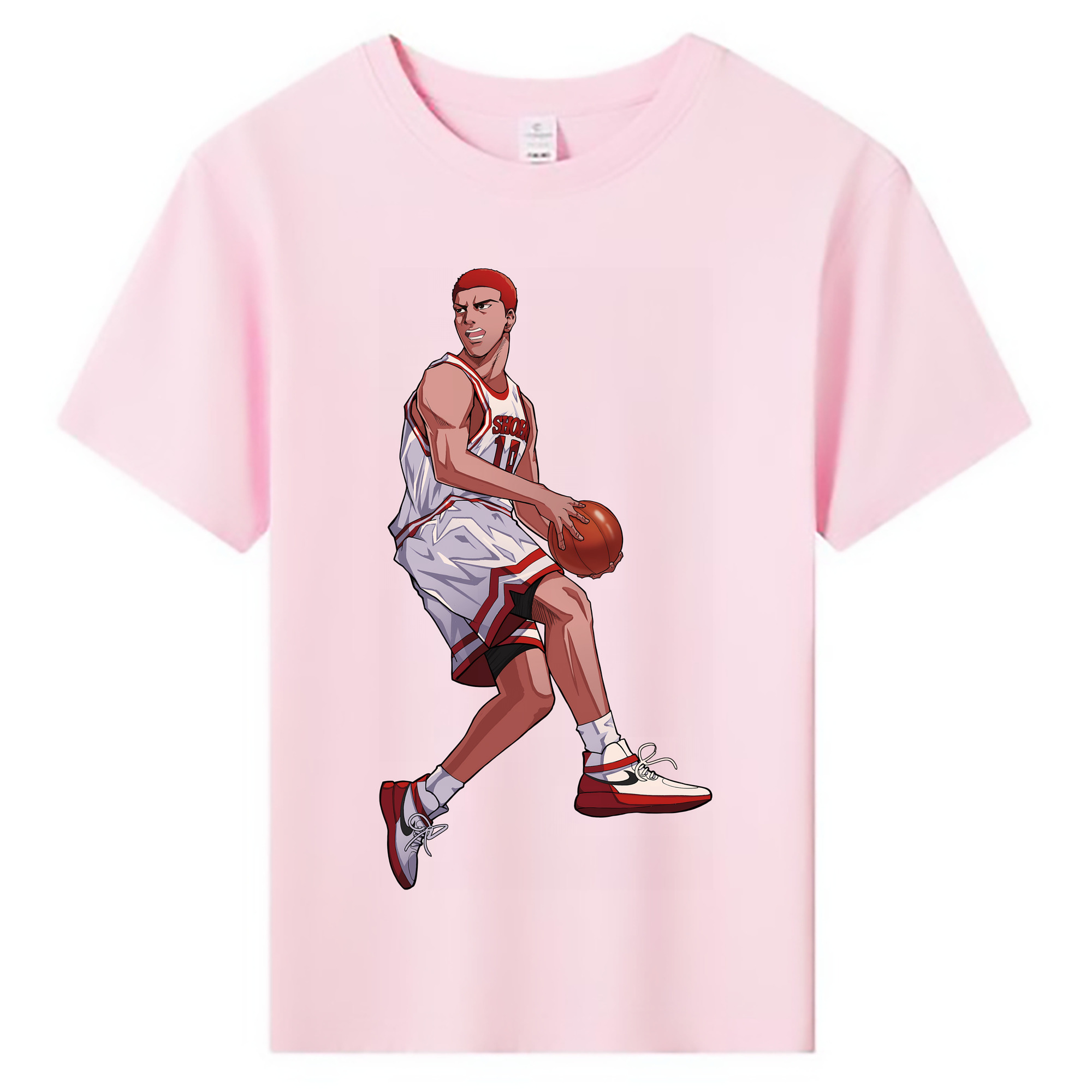 （画像用） SLAM DUNK／スラムダンク 綿100％キッズTシャツ（フロントプリント）