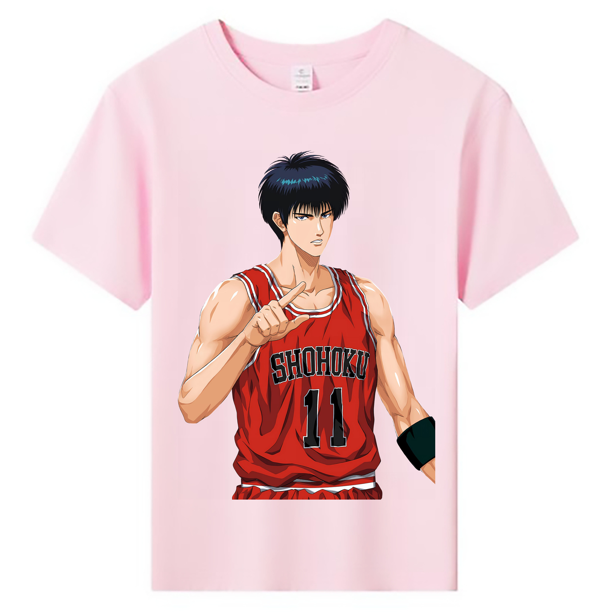 （画像用） SLAM DUNK／スラムダンク 綿100％キッズTシャツ（フロントプリント）