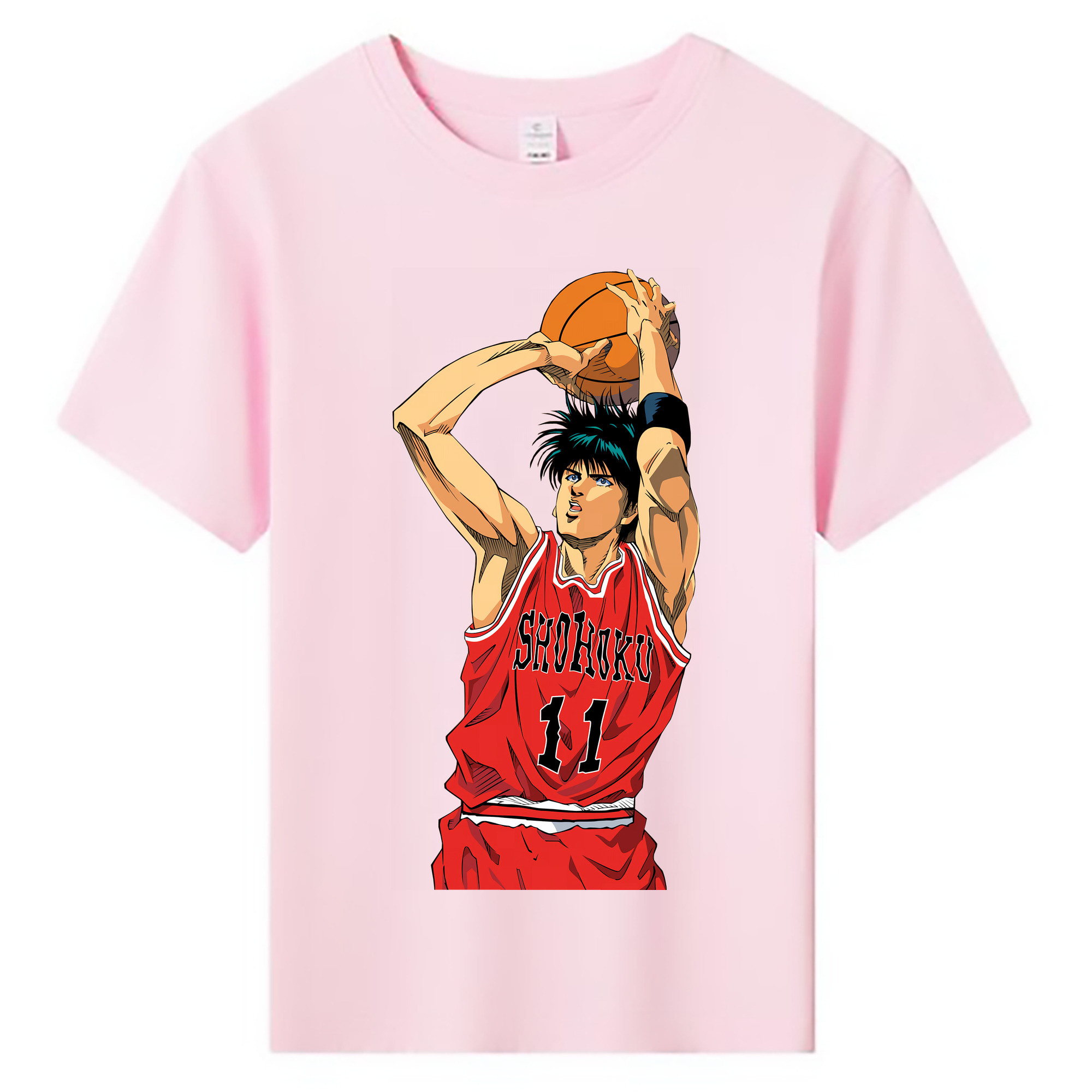 （画像用） SLAM DUNK／スラムダンク 綿100％キッズTシャツ（フロントプリント）