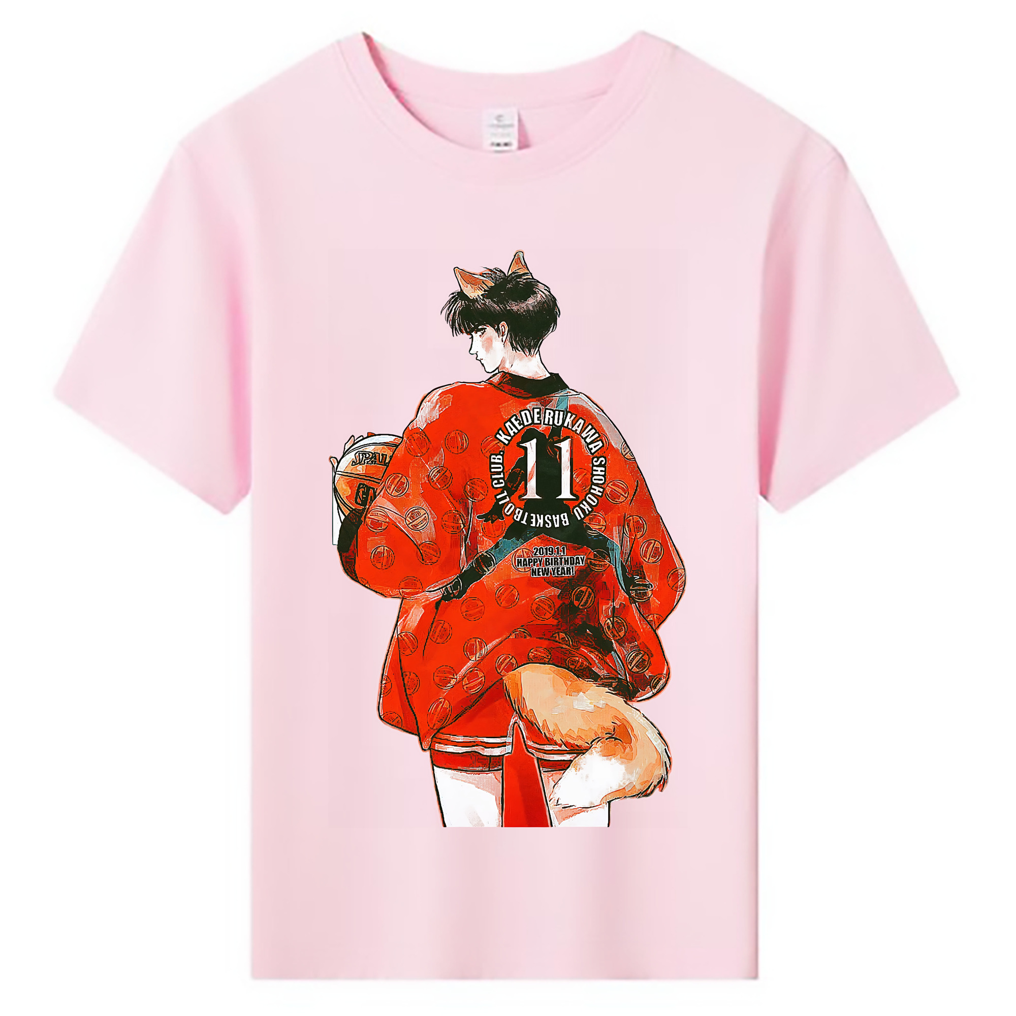 （画像用） SLAM DUNK／スラムダンク 綿100％キッズTシャツ（フロントプリント）