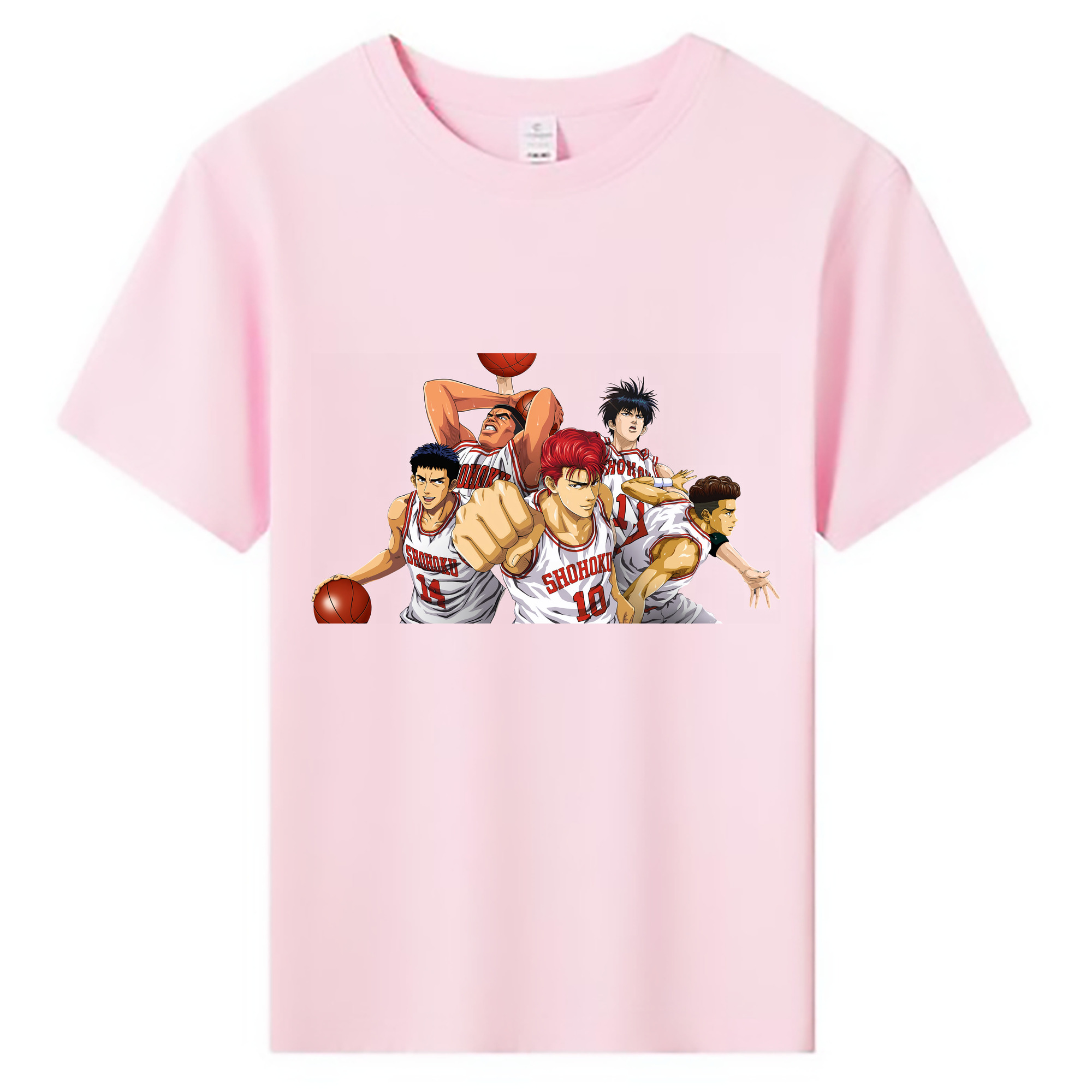 （画像用） SLAM DUNK／スラムダンク 綿100％キッズTシャツ（フロントプリント）