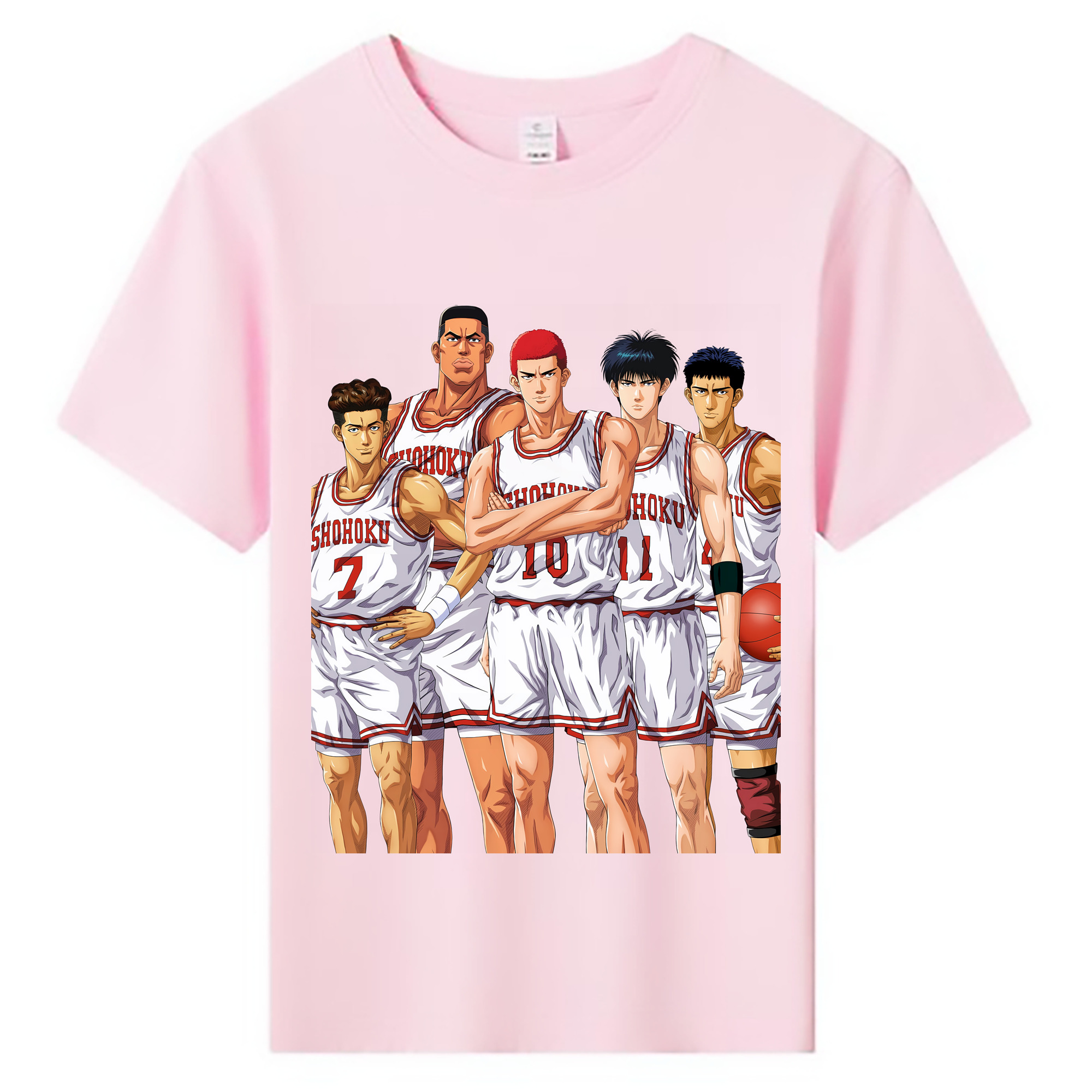 （画像用） SLAM DUNK／スラムダンク 綿100％キッズTシャツ（フロントプリント）