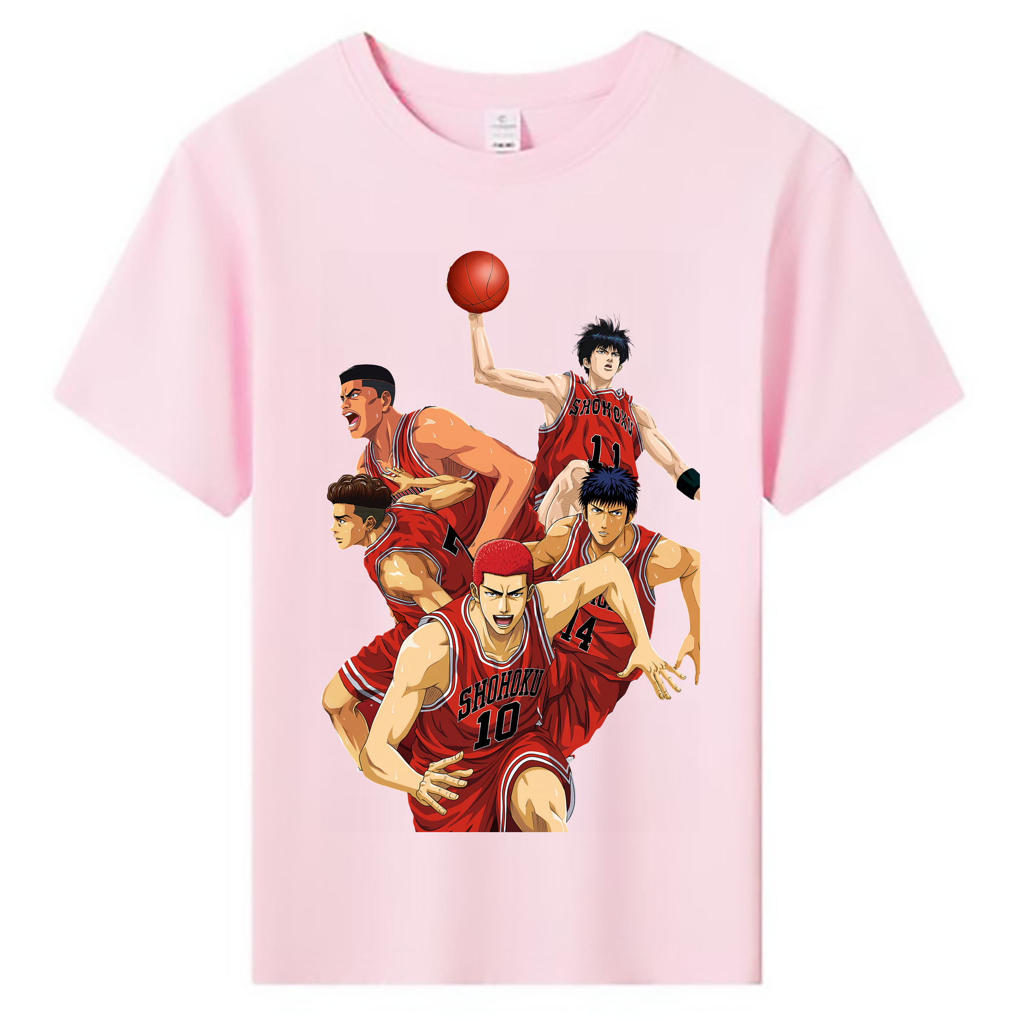 （画像用） SLAM DUNK／スラムダンク 綿100％キッズTシャツ（フロントプリント）