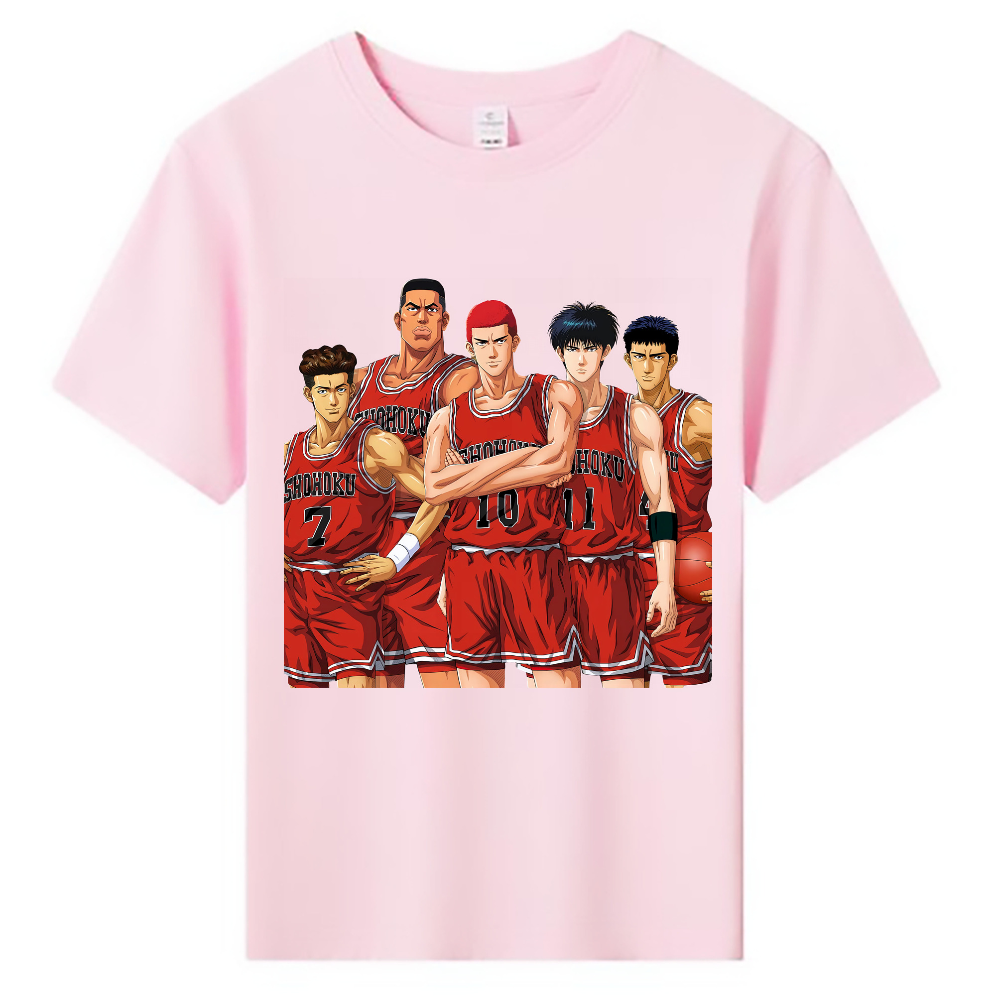 （画像用） SLAM DUNK／スラムダンク 綿100％キッズTシャツ（フロントプリント）