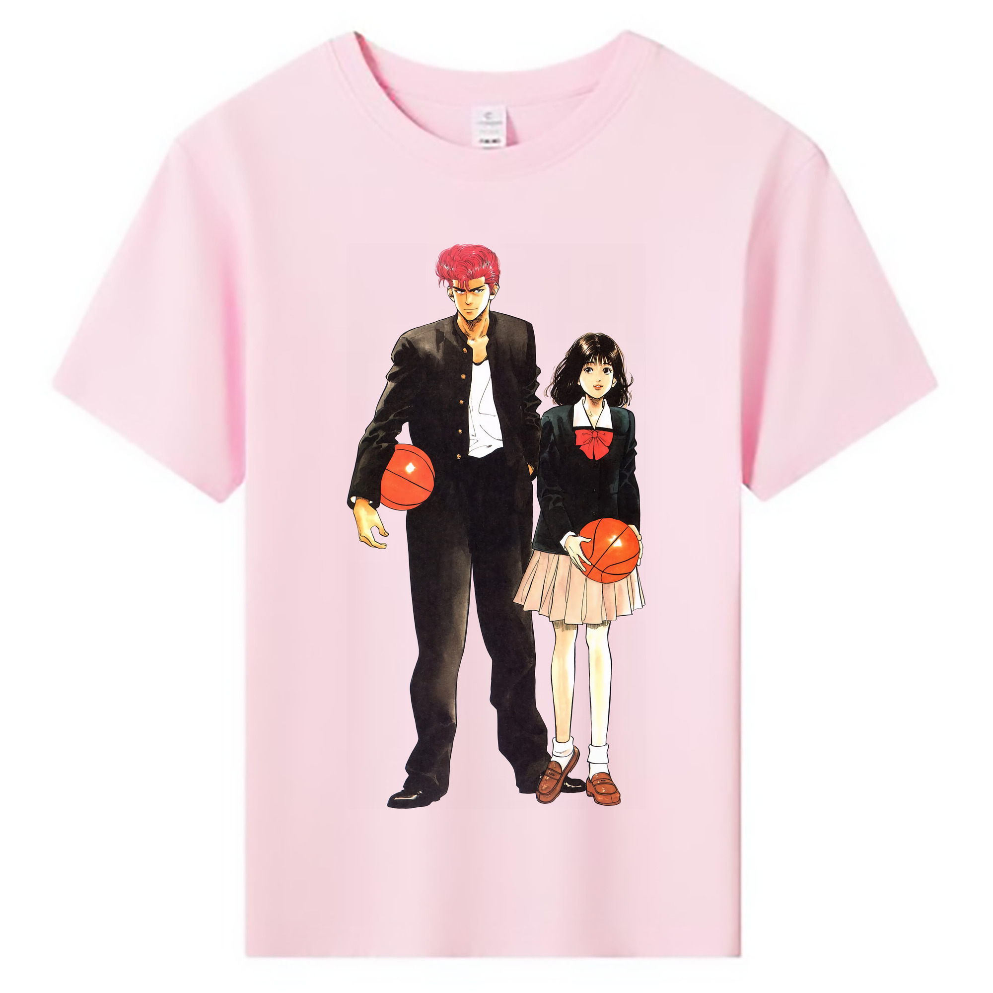 （画像用） SLAM DUNK／スラムダンク 綿100％キッズTシャツ（フロントプリント）