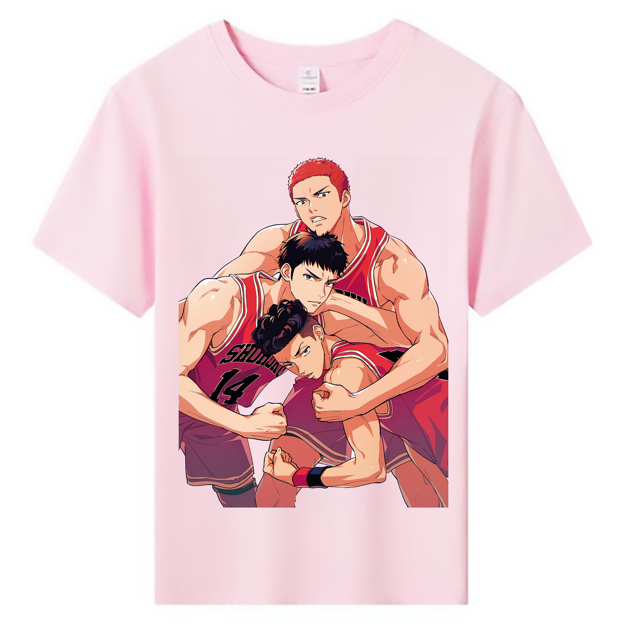 （画像用） SLAM DUNK／スラムダンク 綿100％キッズTシャツ（フロントプリント）