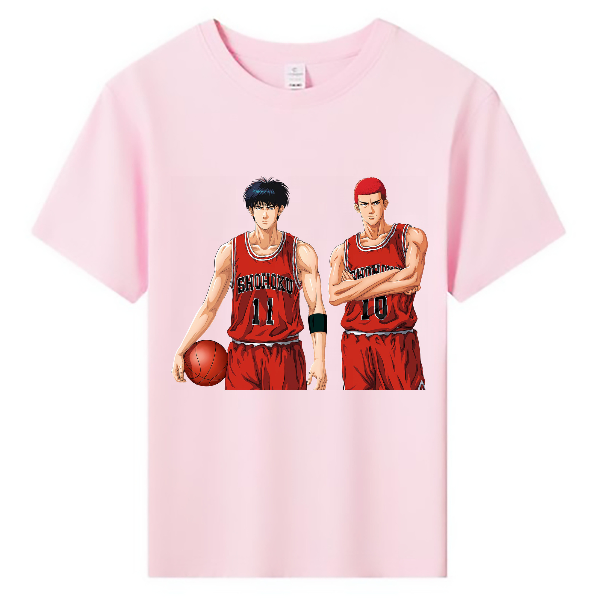 （画像用） SLAM DUNK／スラムダンク 綿100％キッズTシャツ（フロントプリント）