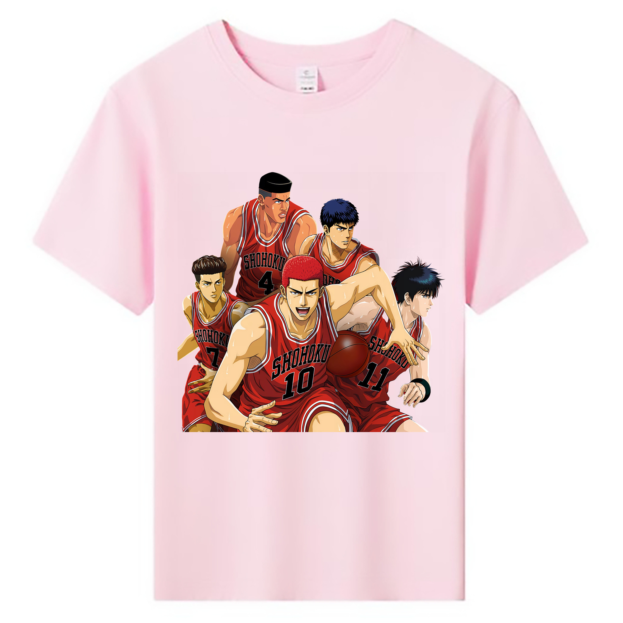 （画像用） SLAM DUNK／スラムダンク 綿100％キッズTシャツ（フロントプリント）