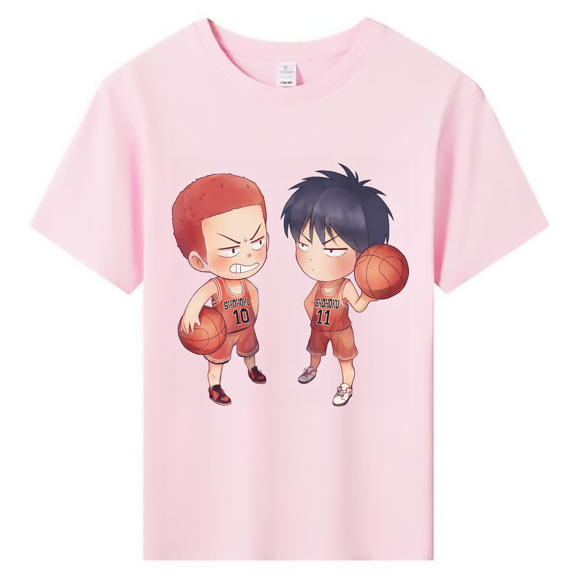 （画像用） SLAM DUNK／スラムダンク 綿100％キッズTシャツ（フロントプリント）