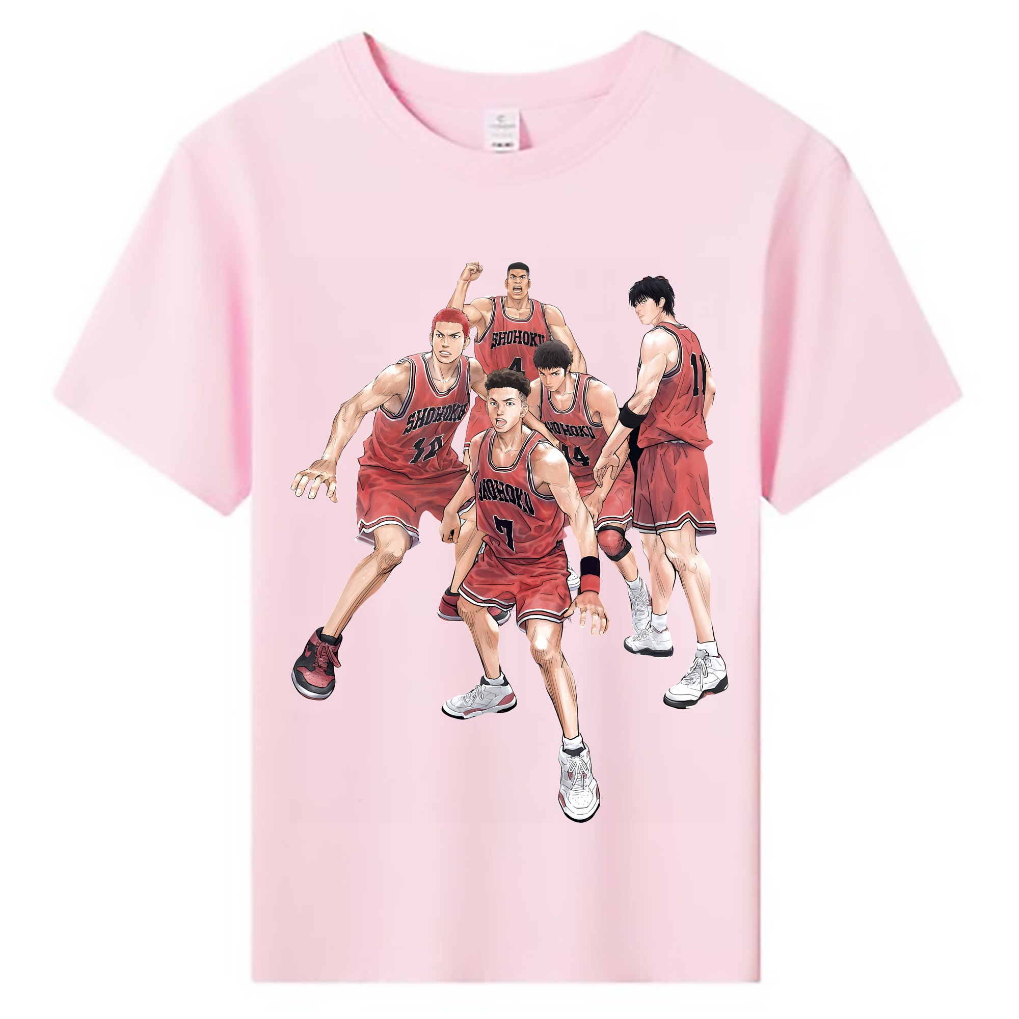 （画像用） SLAM DUNK／スラムダンク 綿100％キッズTシャツ（フロントプリント）